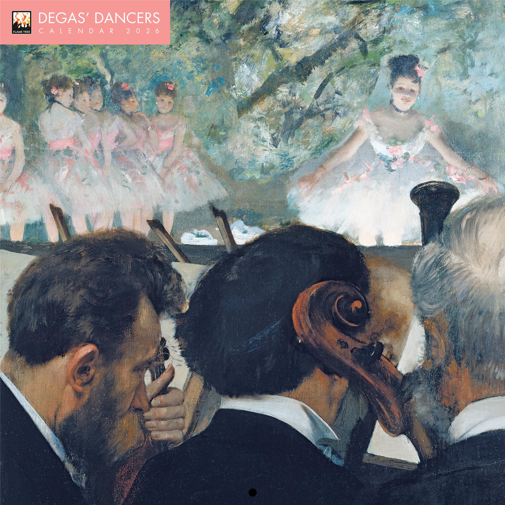 Degas' Dancers 2026 Wall Calendar - Online Only