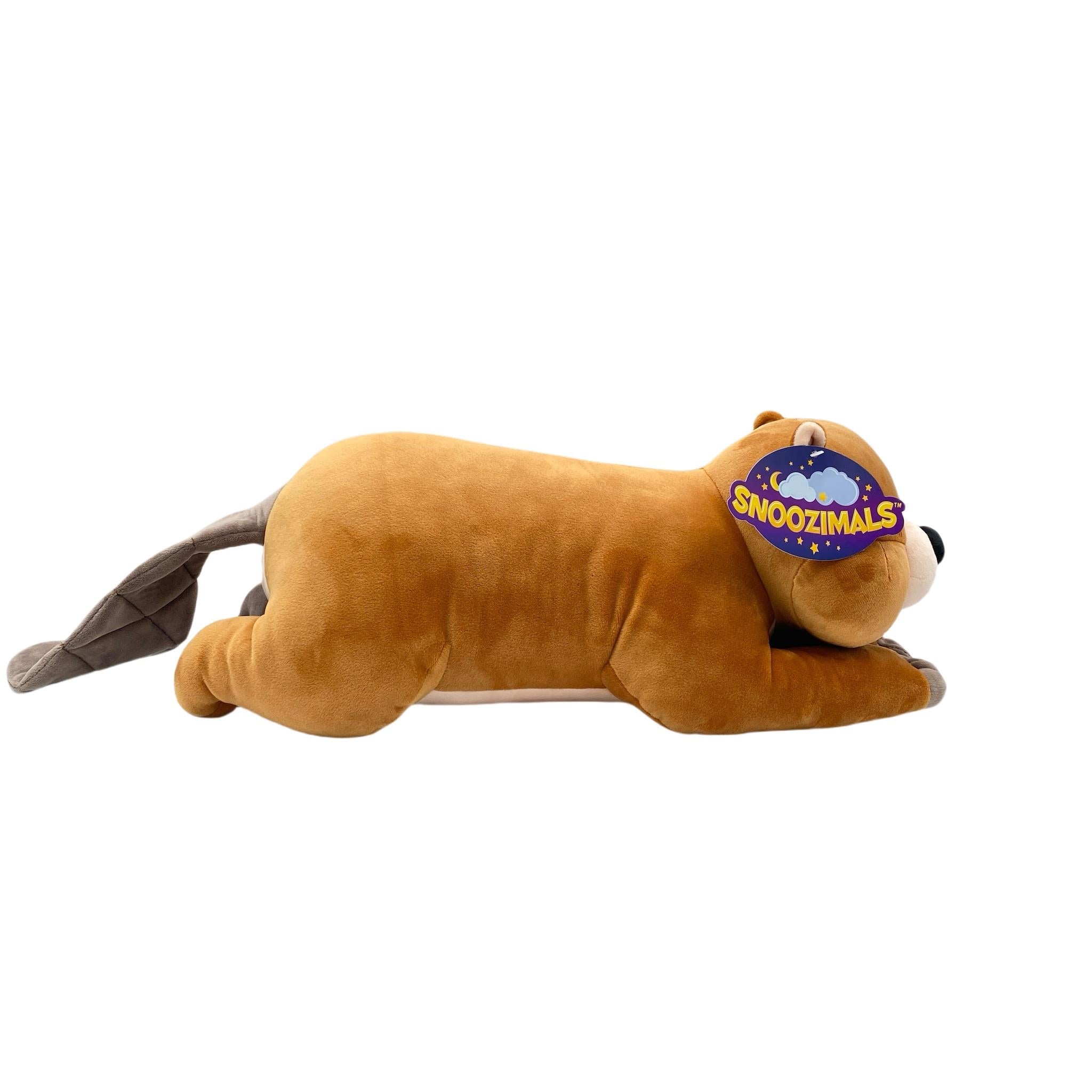 Beaver Snoozimals 20in Plush - Exclusive