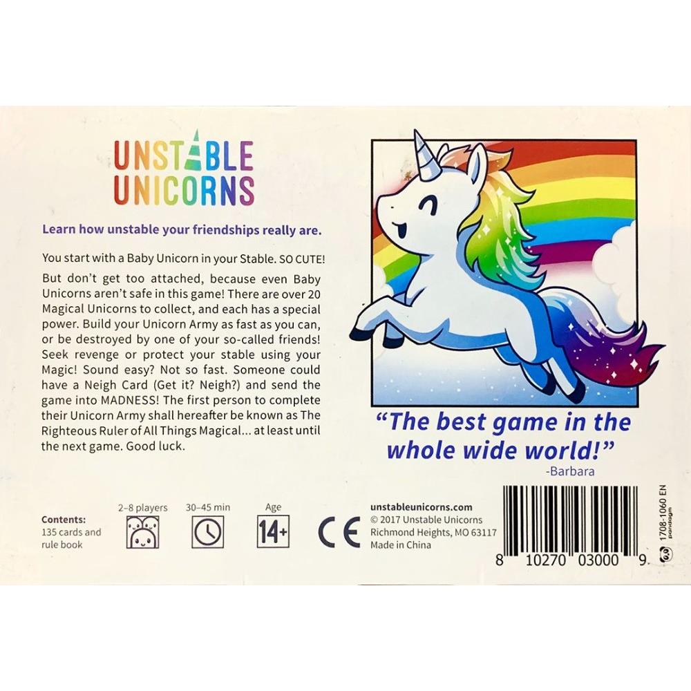 Unstable unicorns product image