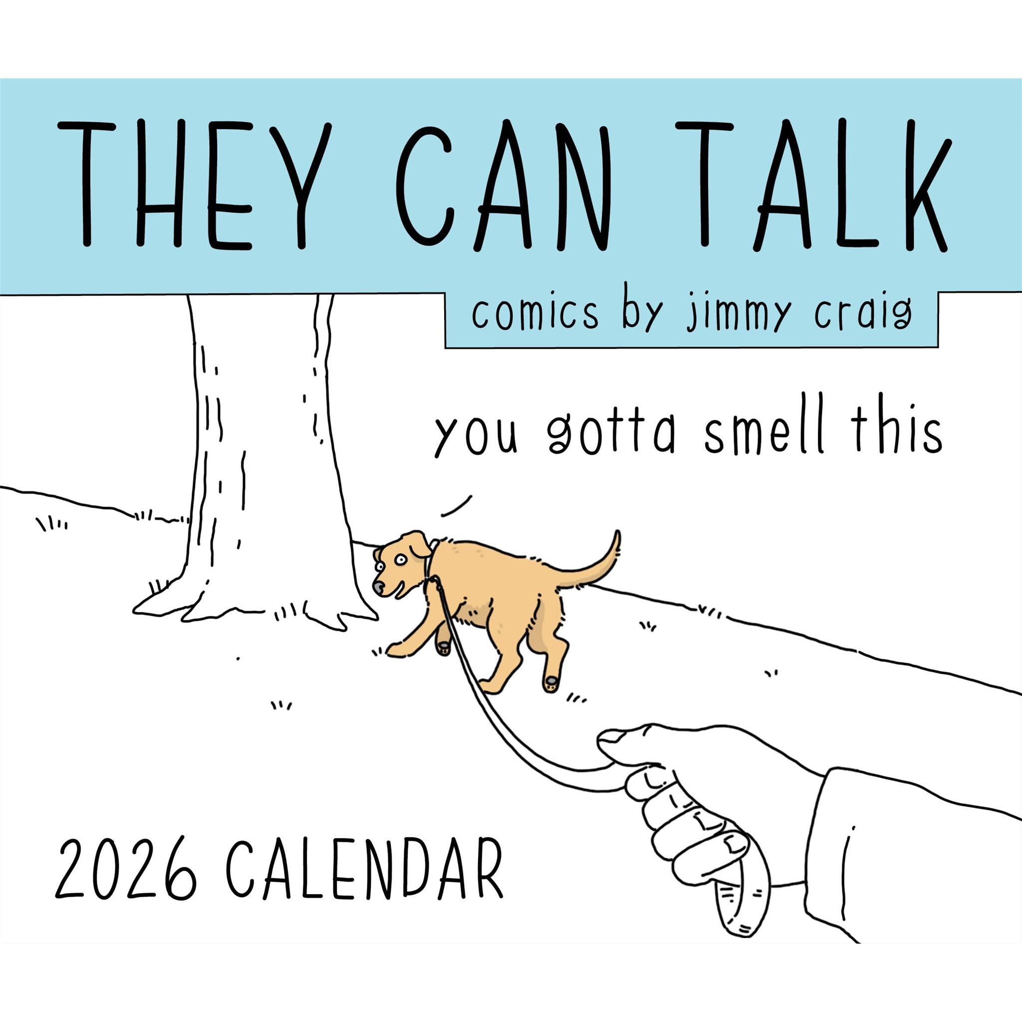 They Can Talk Comics 2026 Box Calendar
