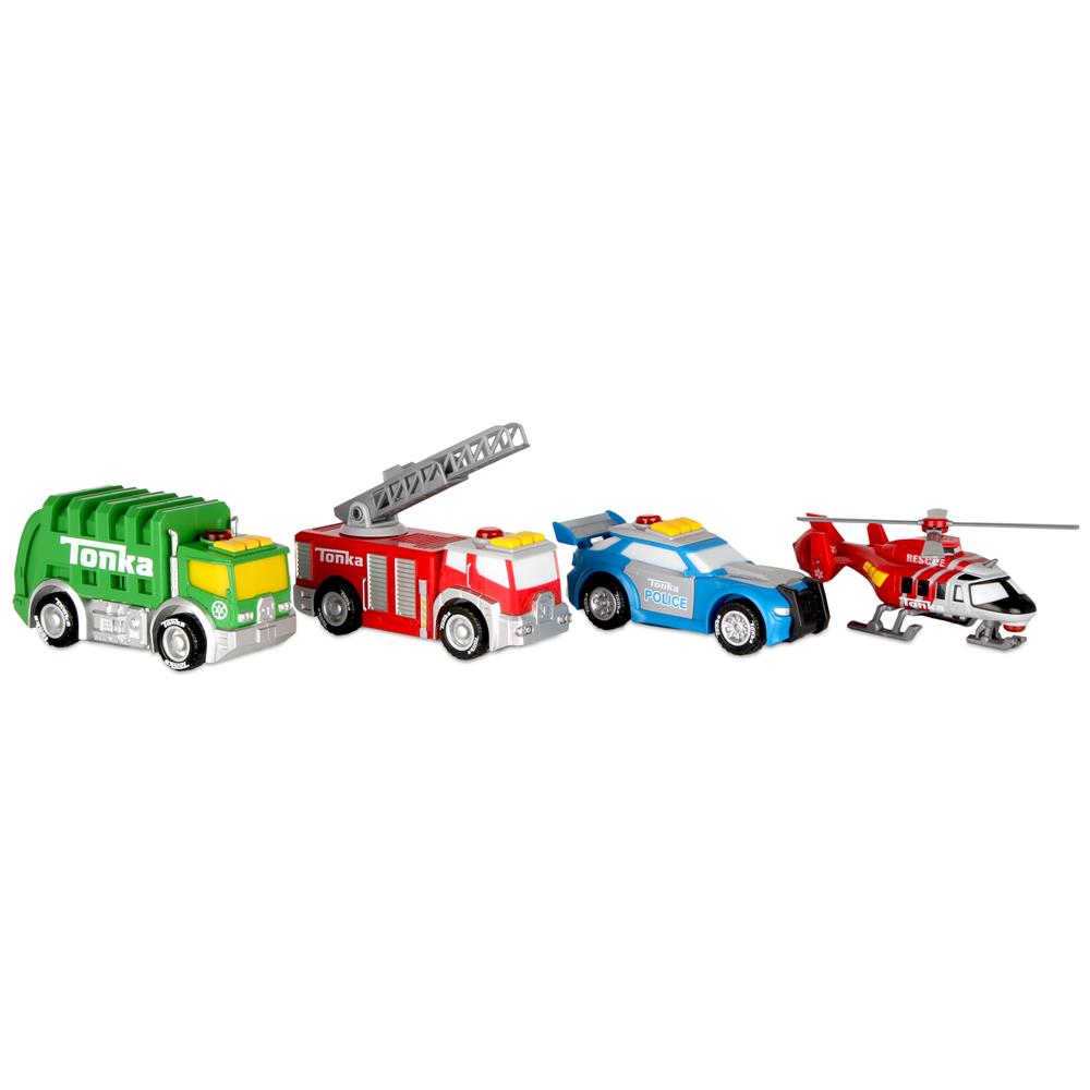 Tonka Mighty Force Single Unit (Fire, Waste, Police, Heli)