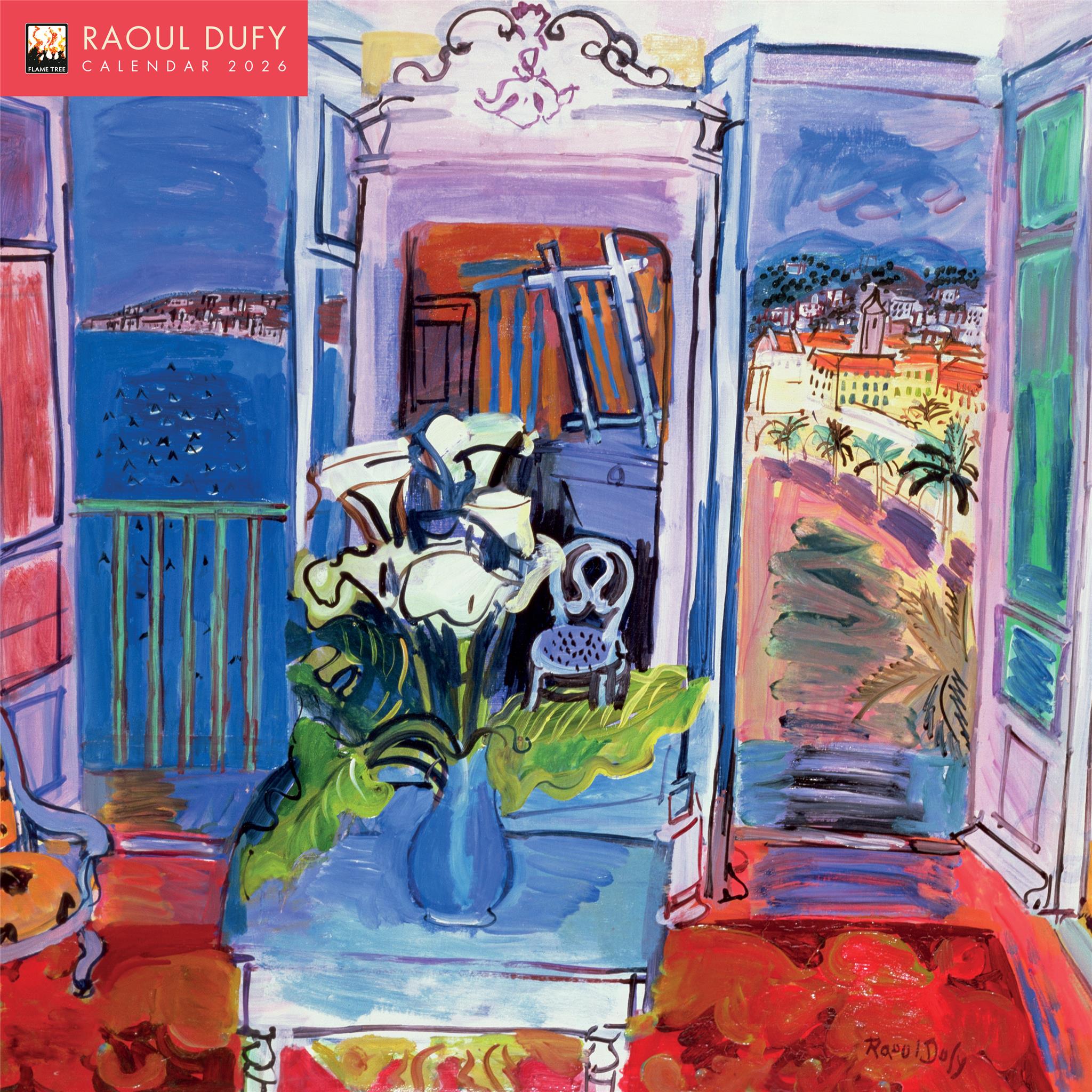 Raoul Dufy 2026 Wall Calendar - Online Only