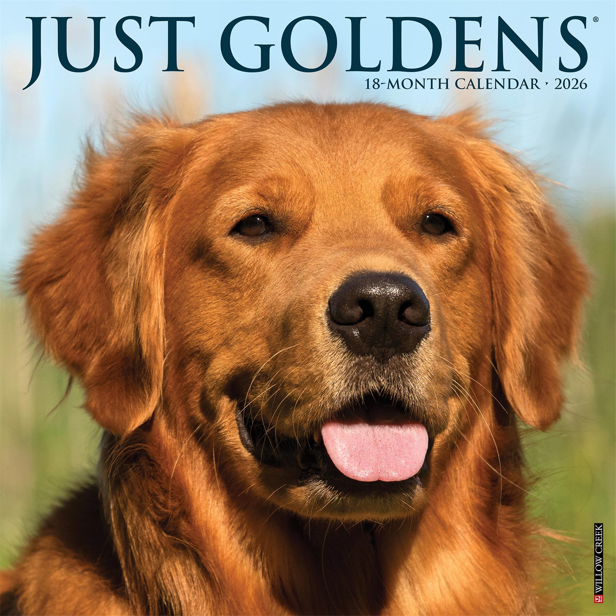 Goldens 2026 Just Wall Calendar