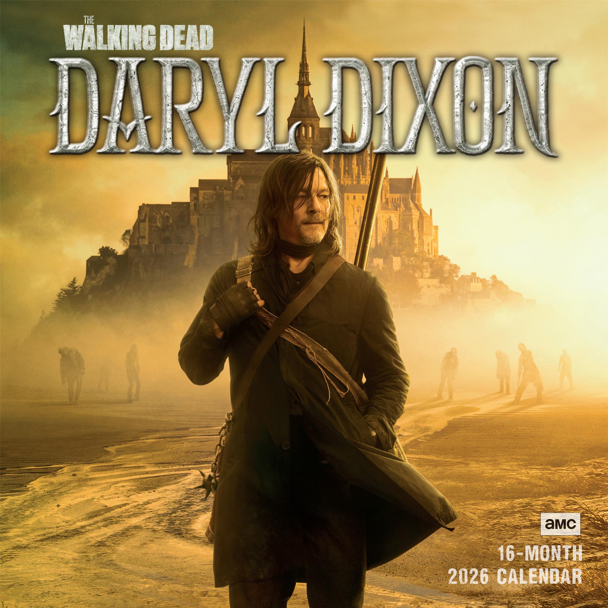 The Walking Dead Daryl Dixon 2026 Wall Calendar