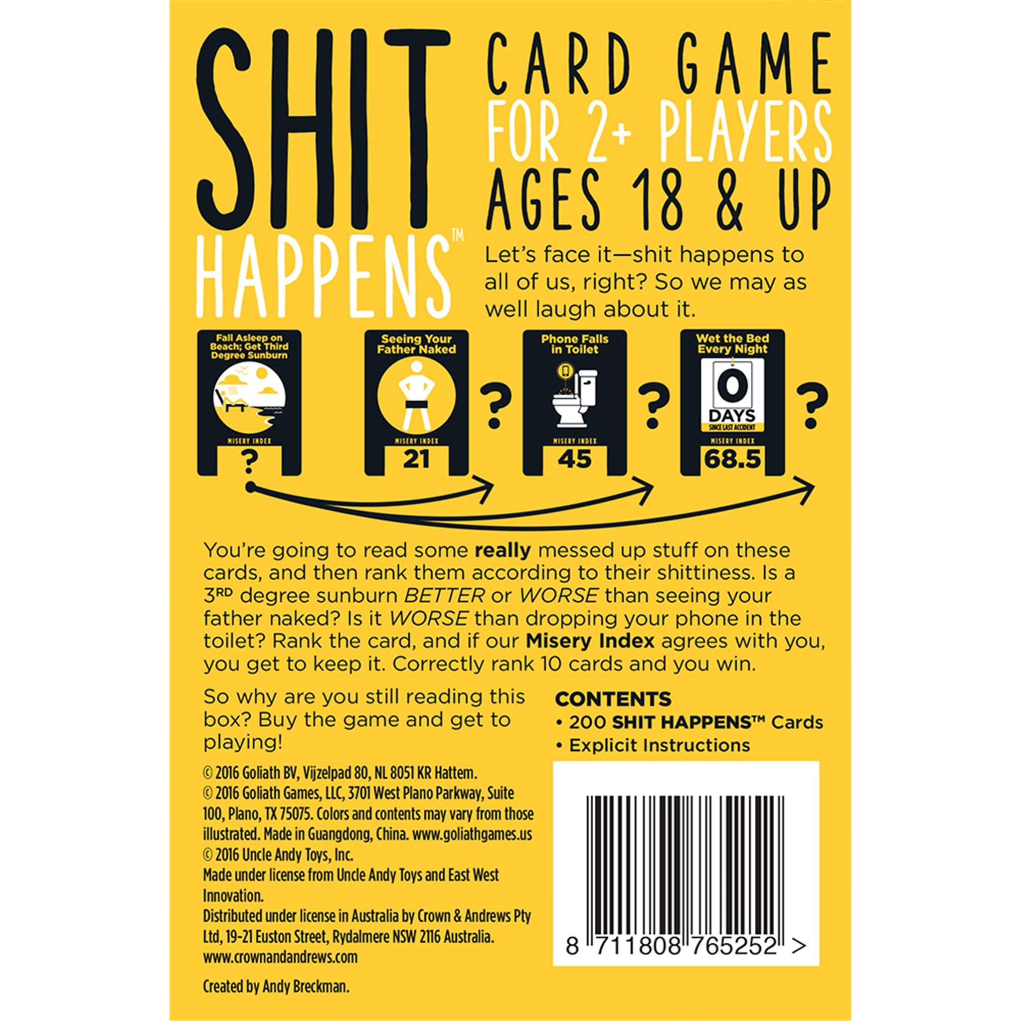 Shit Happens Party Game product image