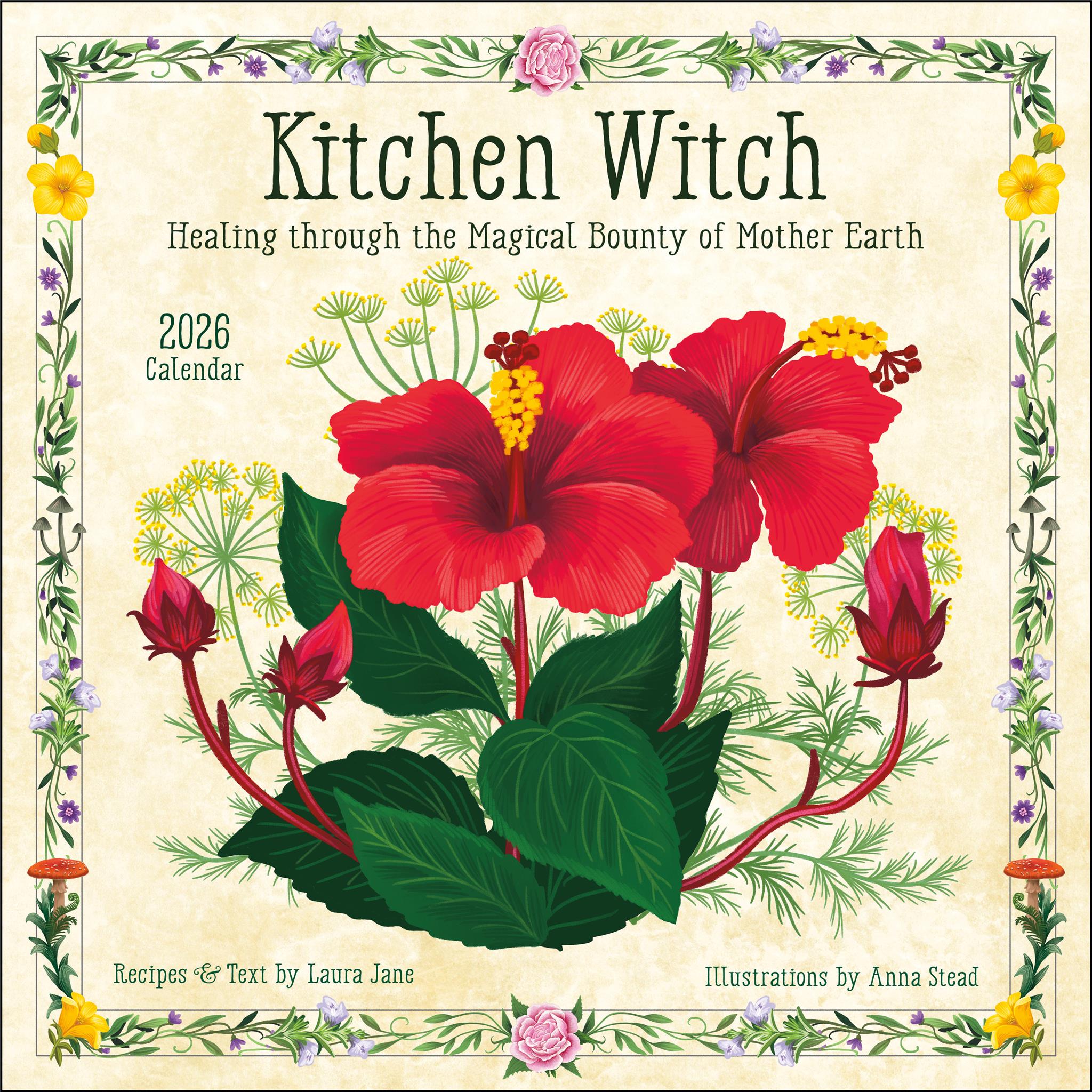 Kitchen Witch 2026 Wall Calendar - Online Only
