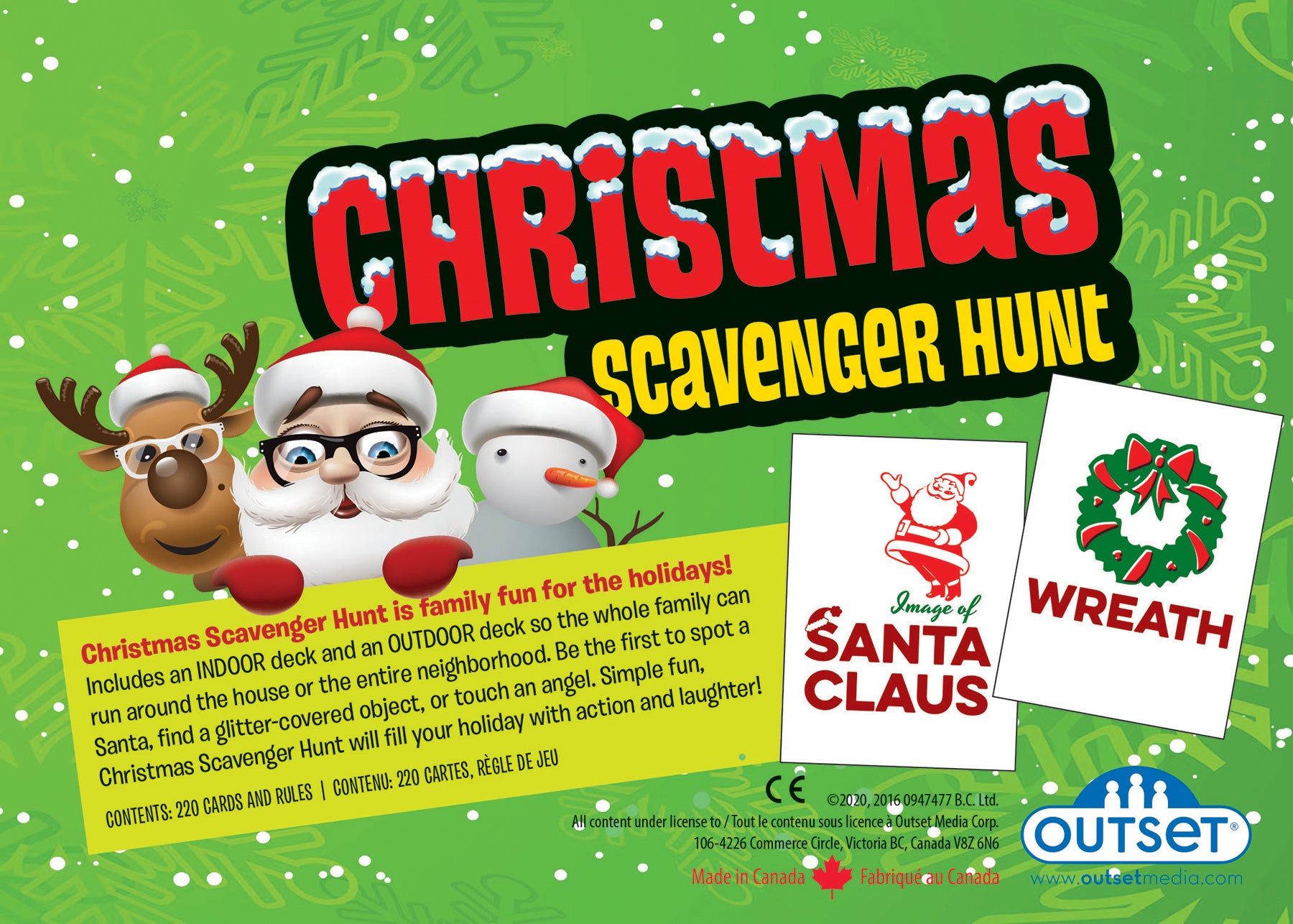 Christmas Scavenger Game - Calendar Club Canada