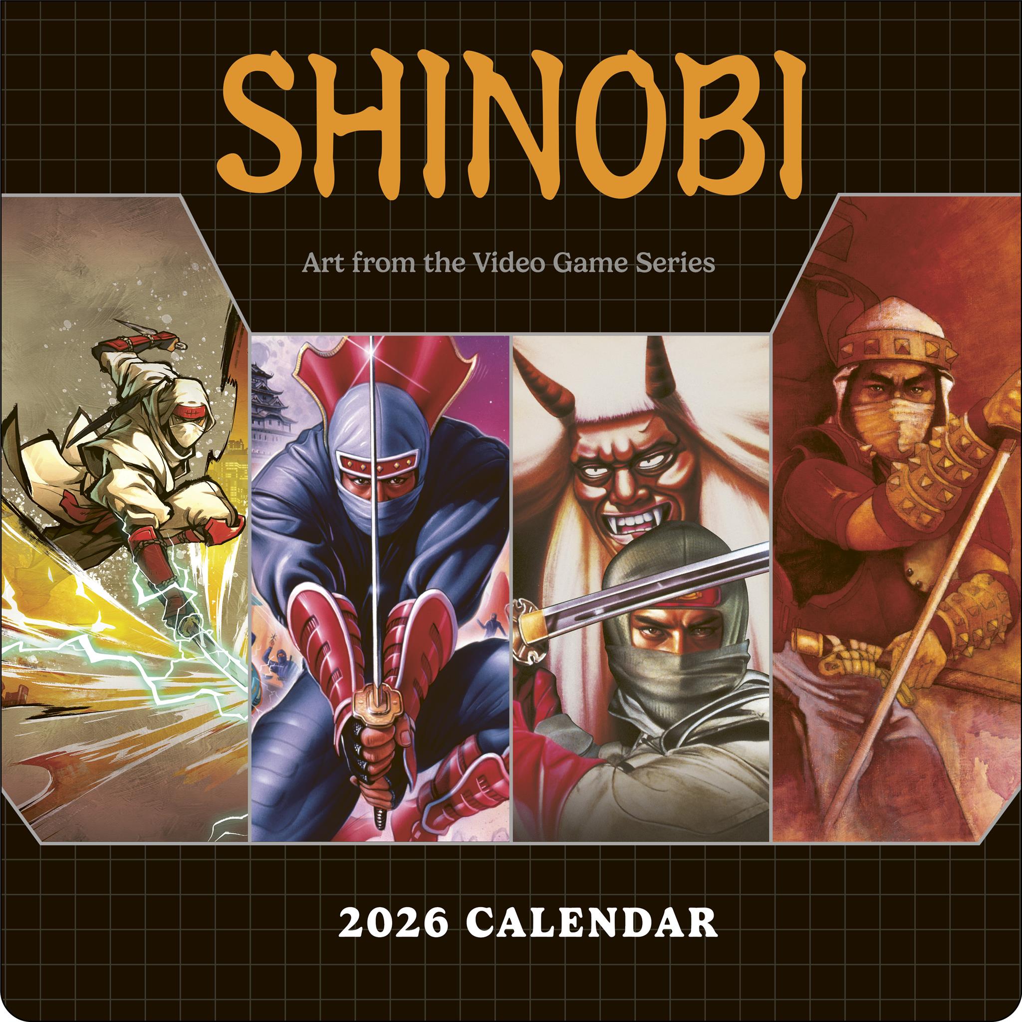 Shinobi 2026 Wall Calendar - Online Only