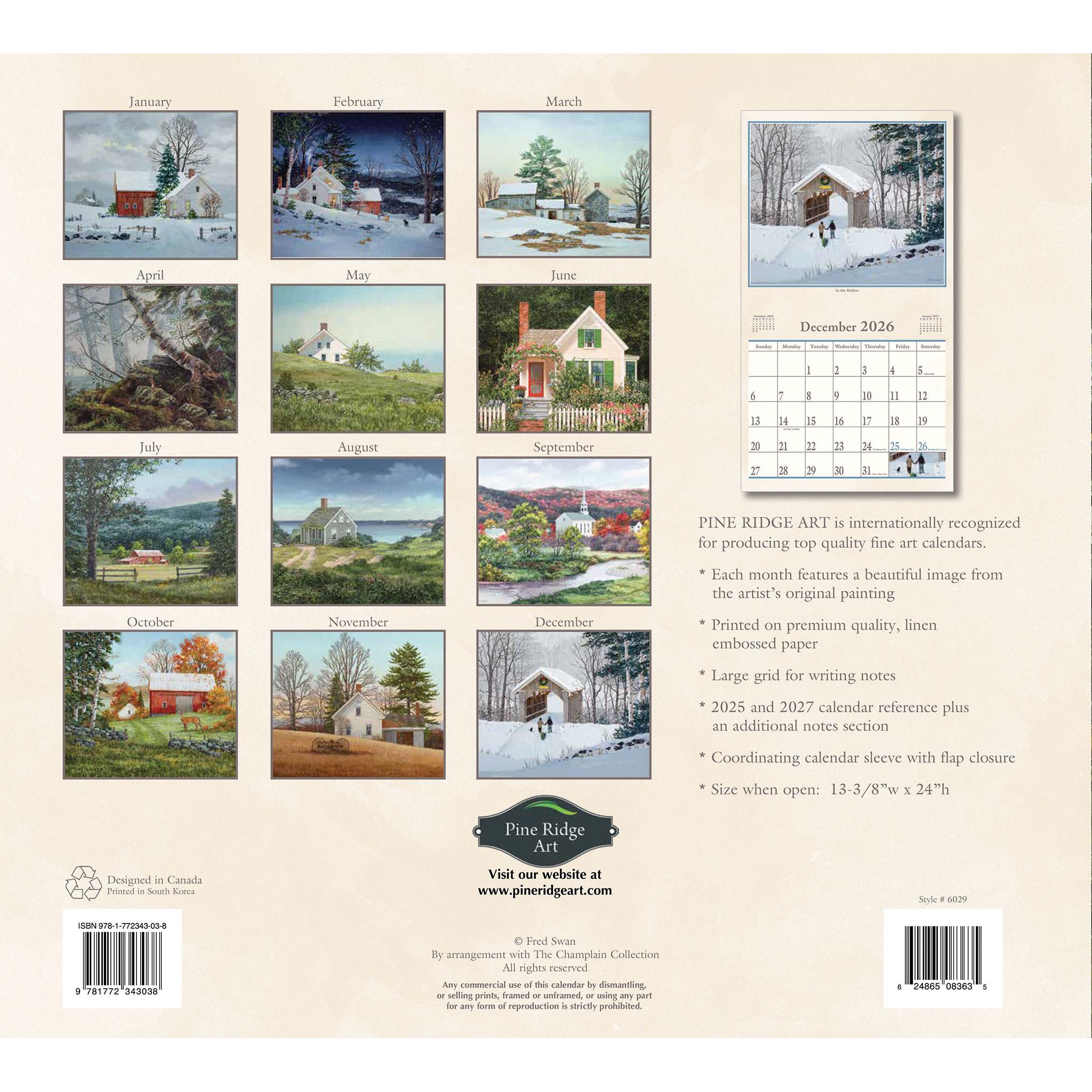 Place To Call Home 2026 Wall Calendar - Online Only