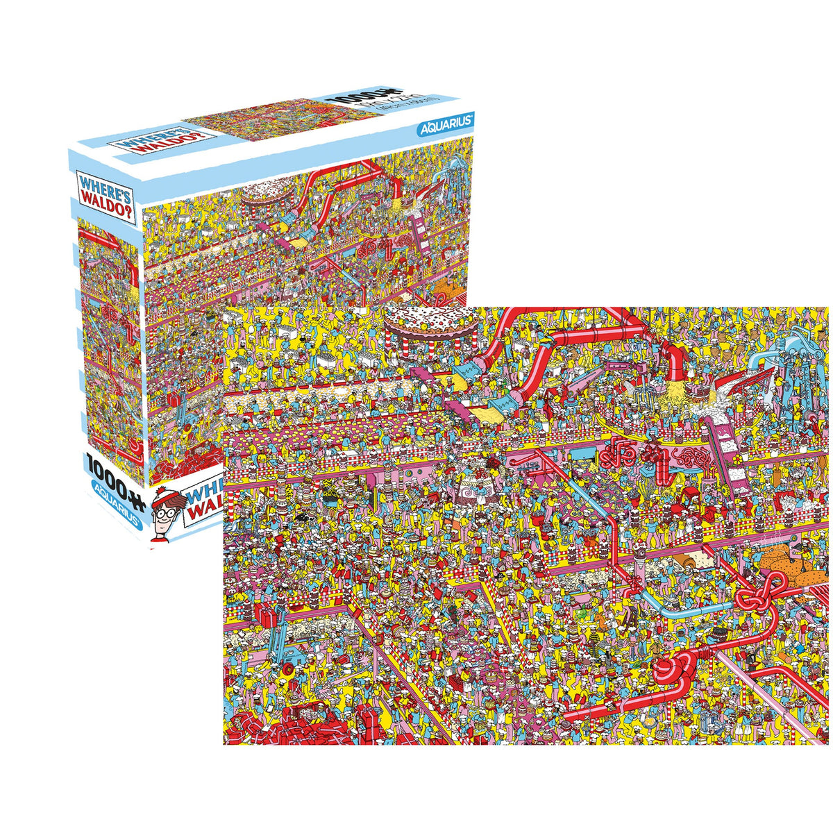 Where's Waldo Cake Factory 1000 Piece Puzzle
