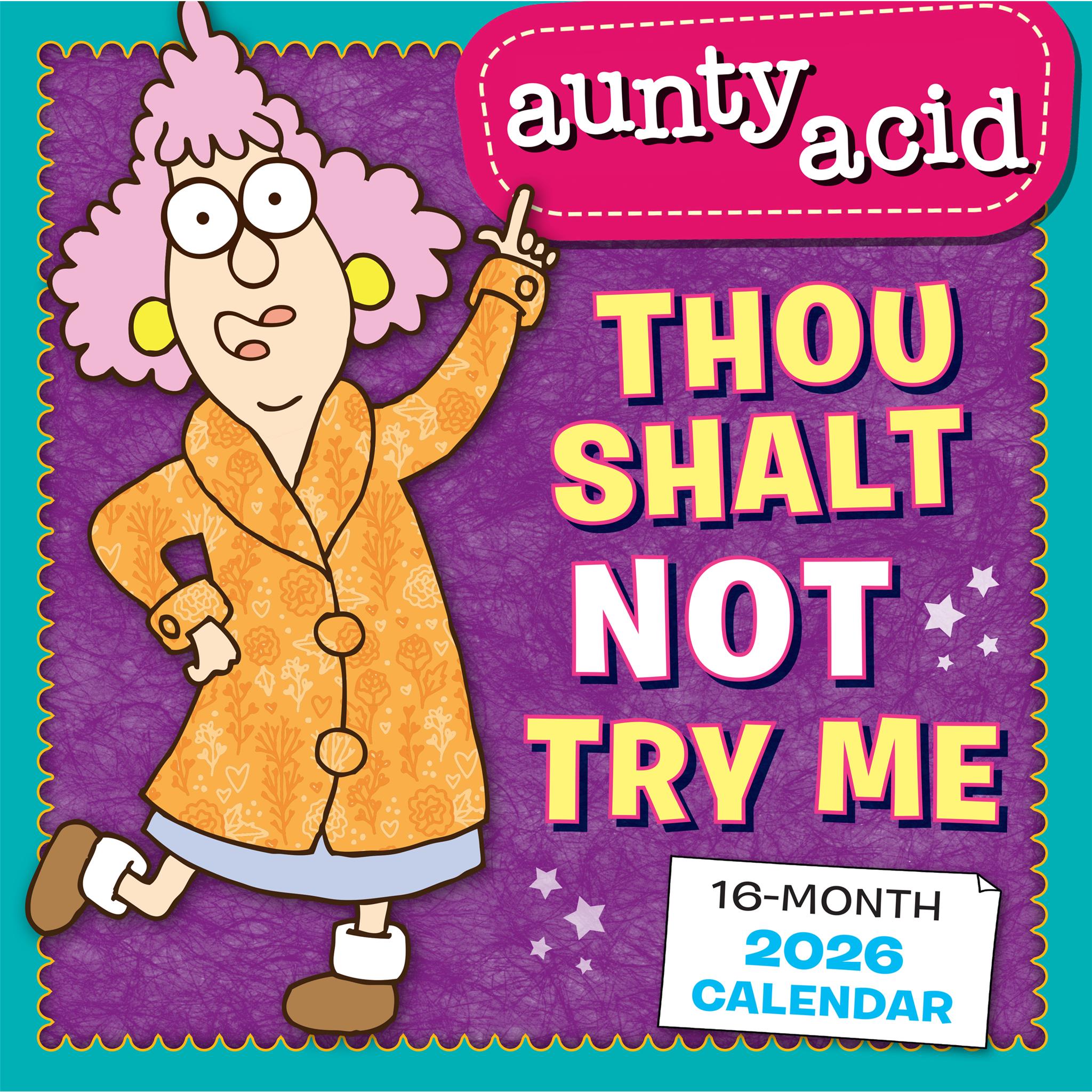 Aunty Acid 2026 Wall Calendar - Online Only