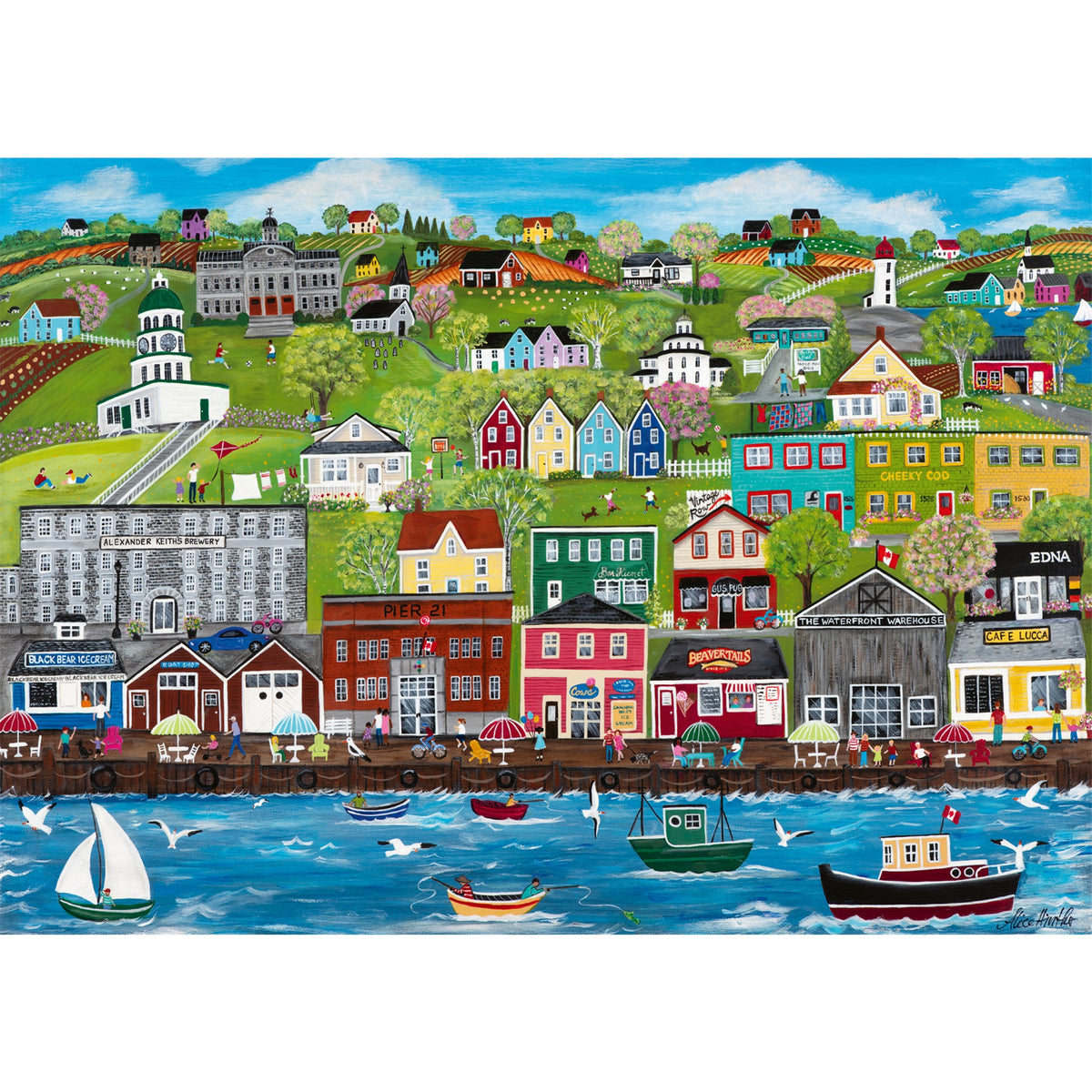 Halifax Harbour 1000 Piece Puzzle