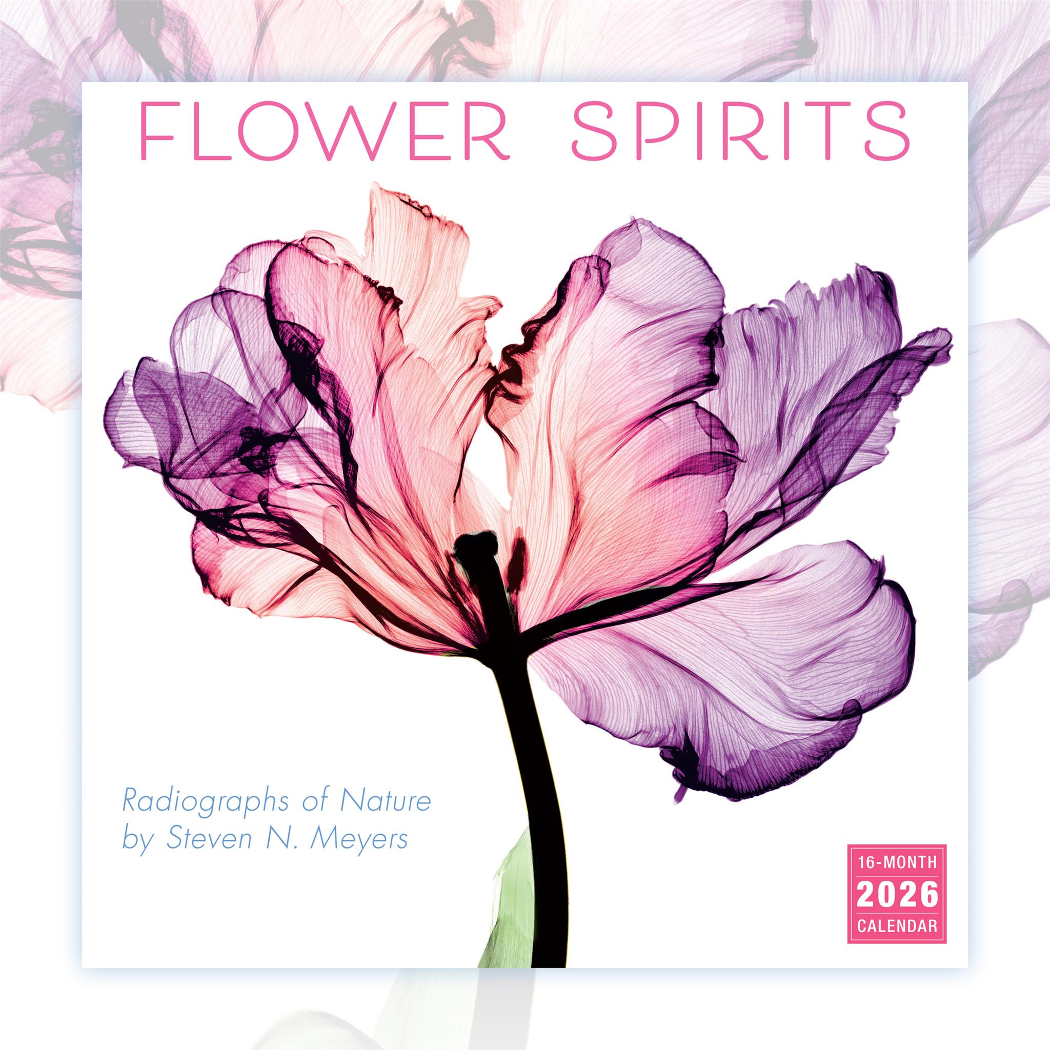 Flower Spirits 2026 Wall Calendar