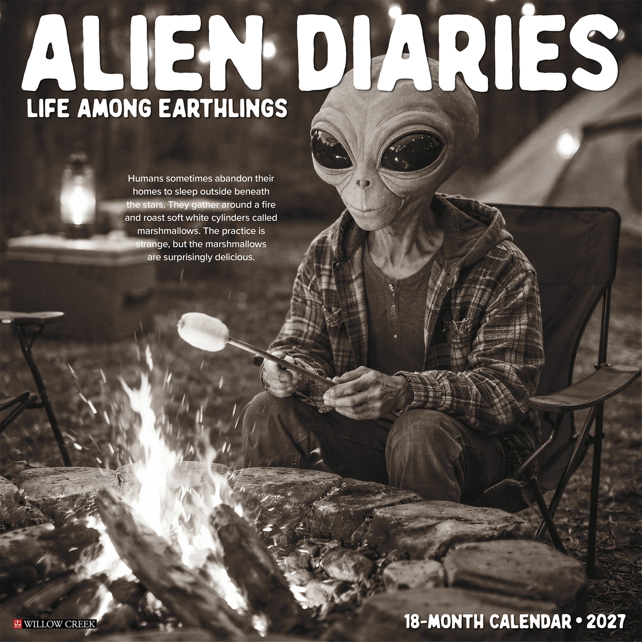 Alien Diaries 2027 Wall Calendar - Online Only