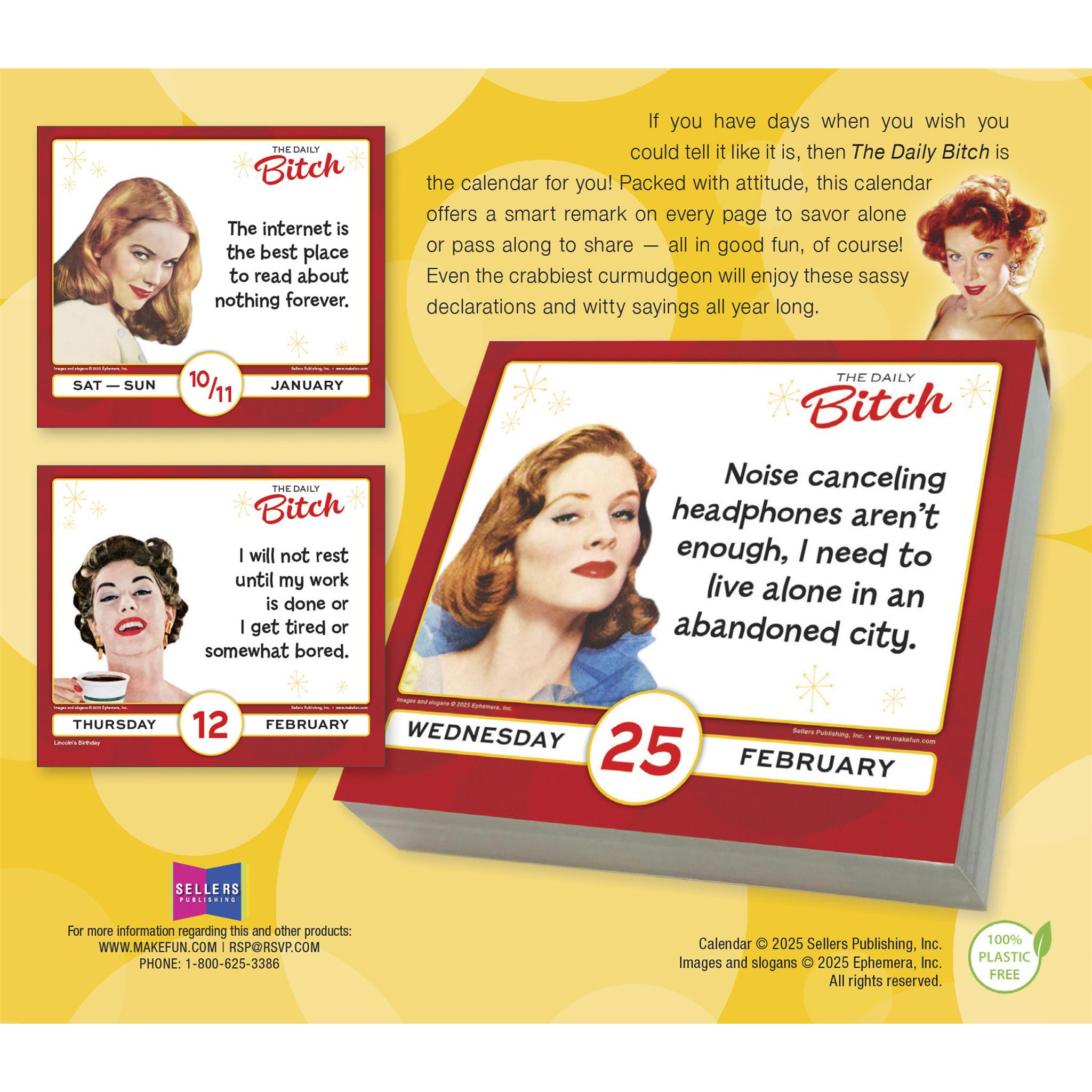 Daily Bitch 2026 Box Calendar