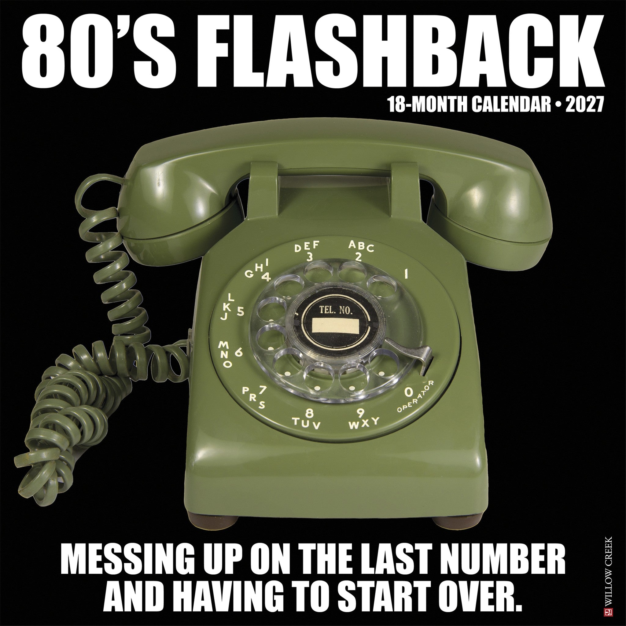 80's Flashback 2027 Wall Calendar - Online Only