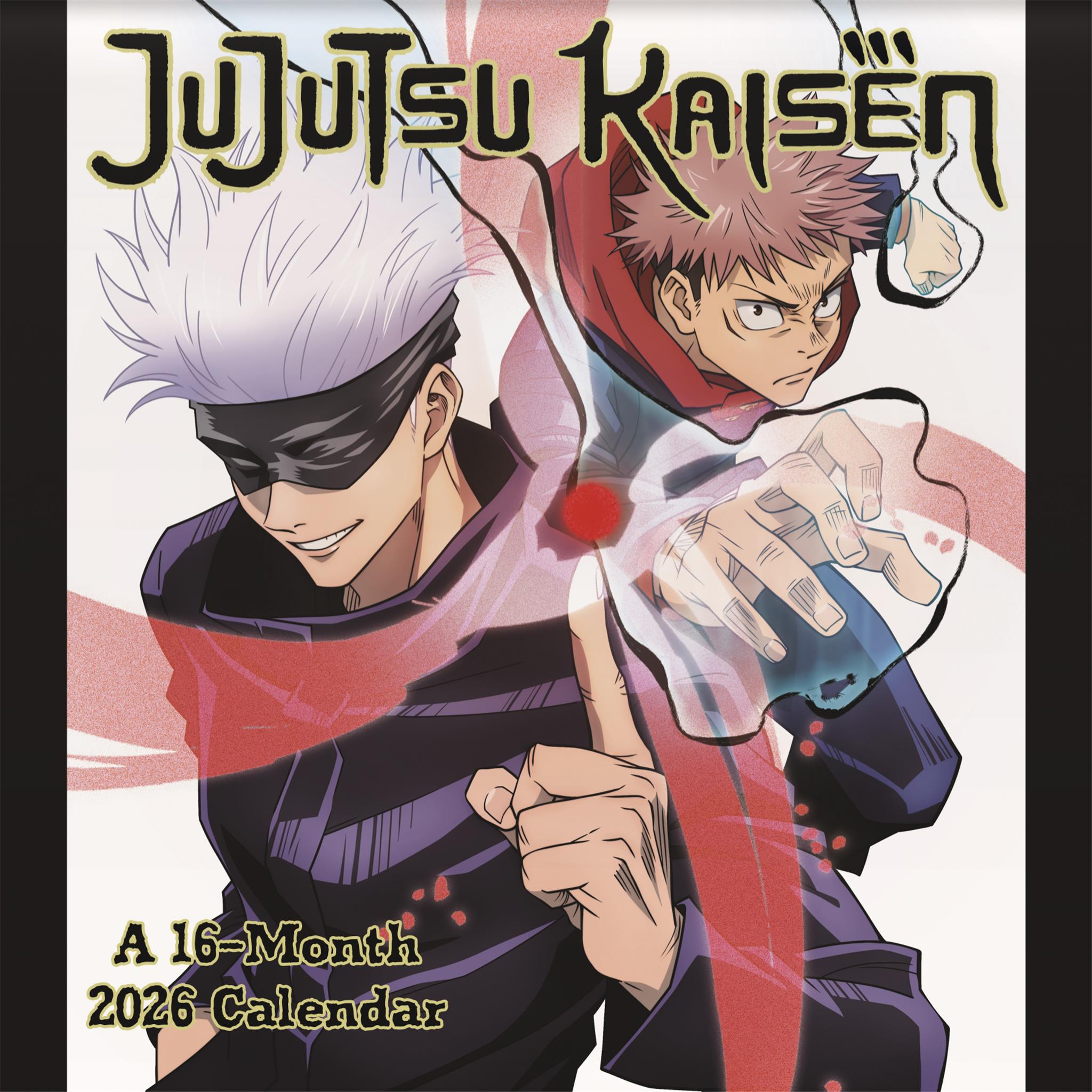 Jujutsu Kaisen 2026 Wall Calendar - Online Only