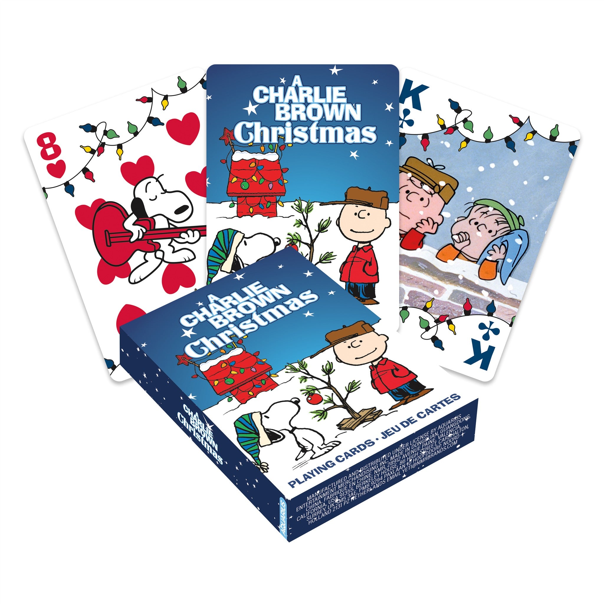 Peanuts Charlie Brown Christmas Playing Cards