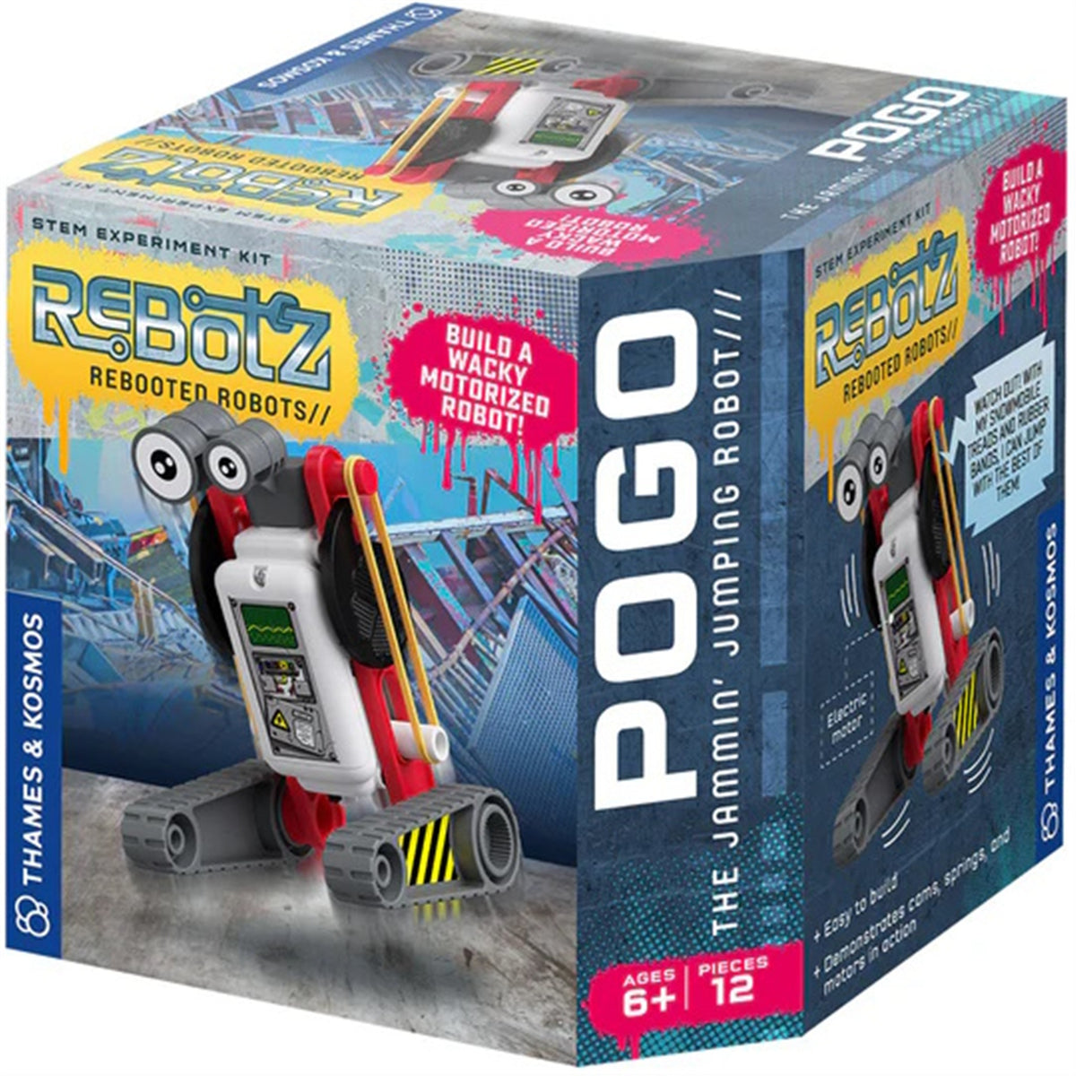 ReBotz Pogo The Jammin' Jumping Robot