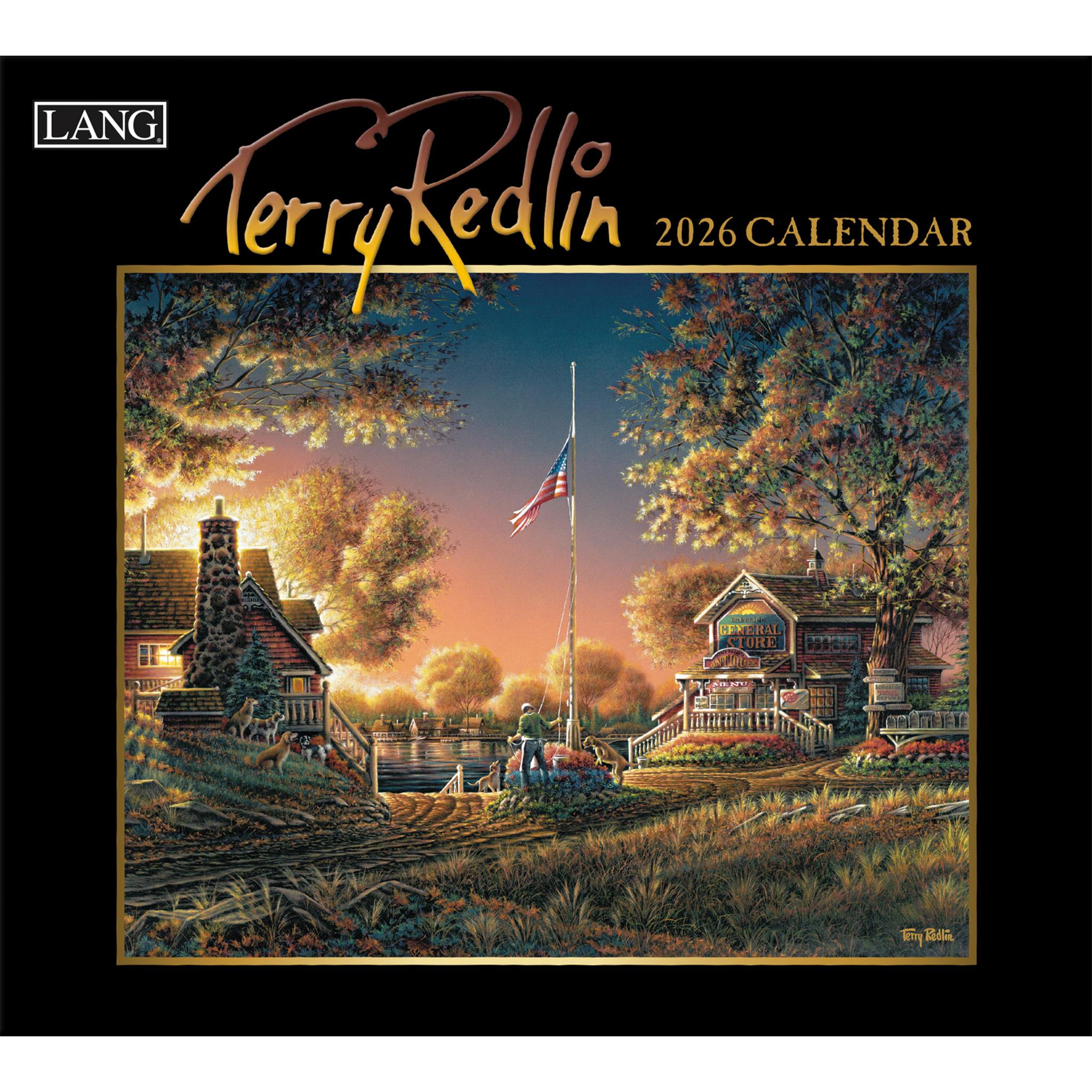 Terry Redlin 2026 Deluxe Wall Calendar