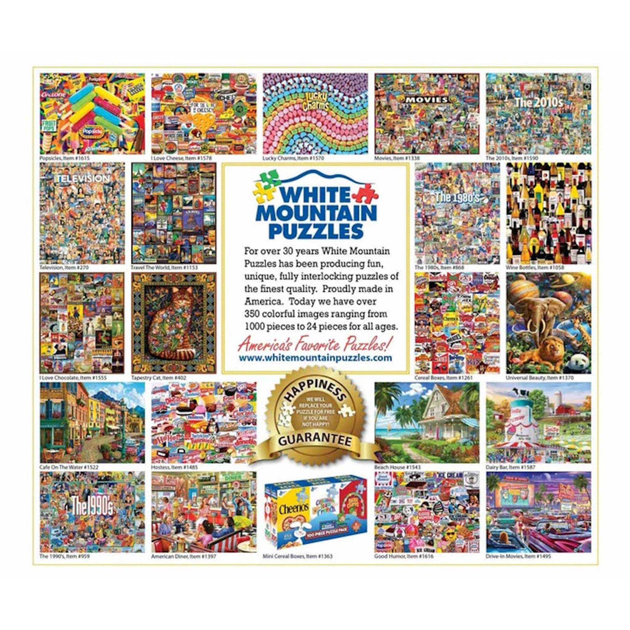Winter Book Haven 1000 Piece Puzzle