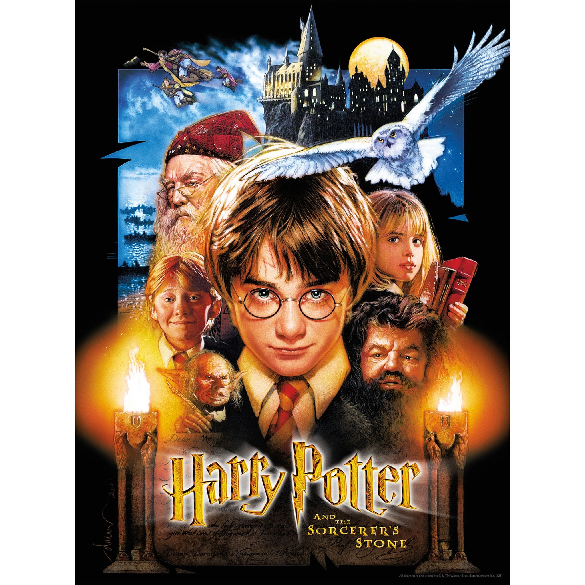 Harry Potter Sorcerer's Stone 500 Piece Puzzle