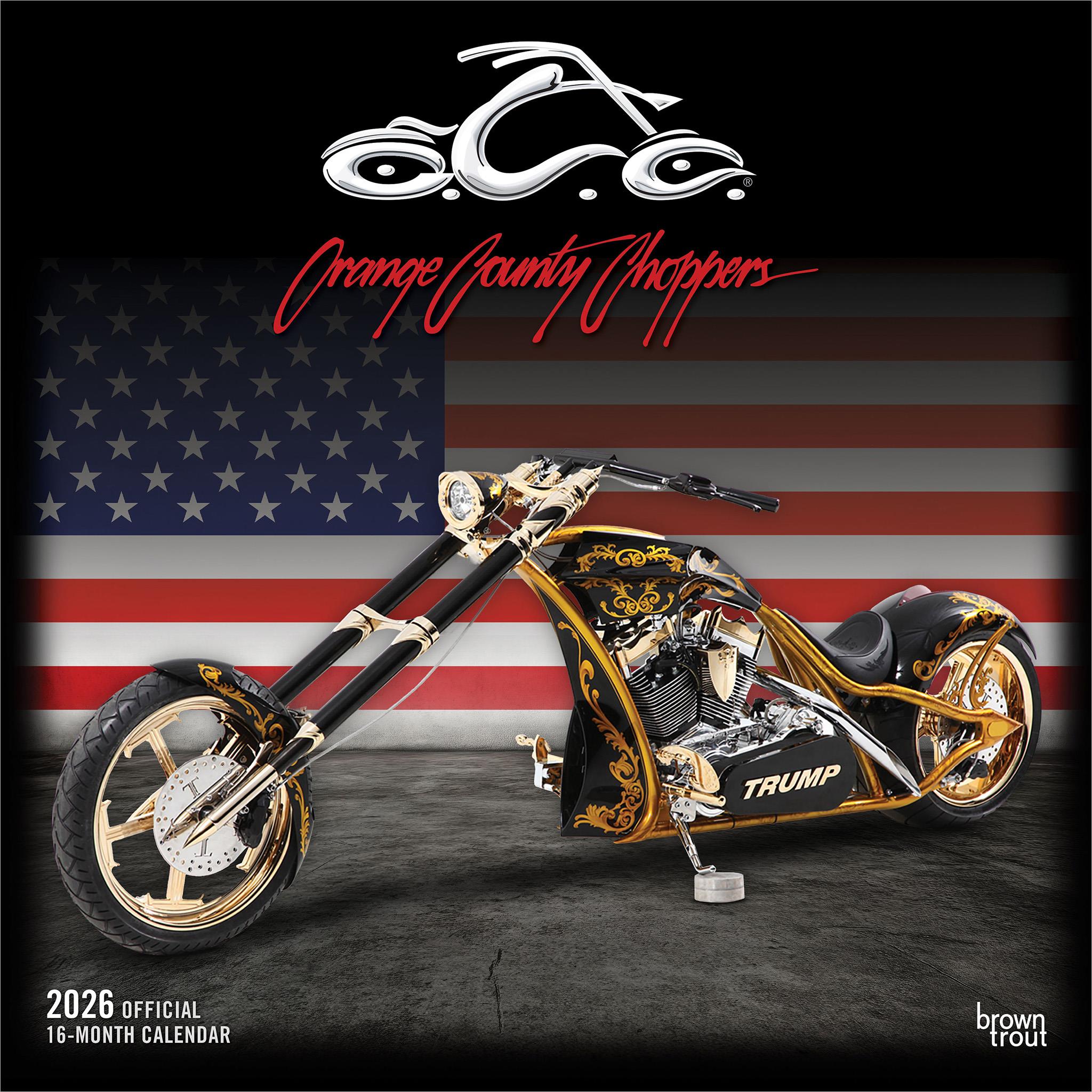 Orange County Choppers 2026 Wall Calendar - Online Only