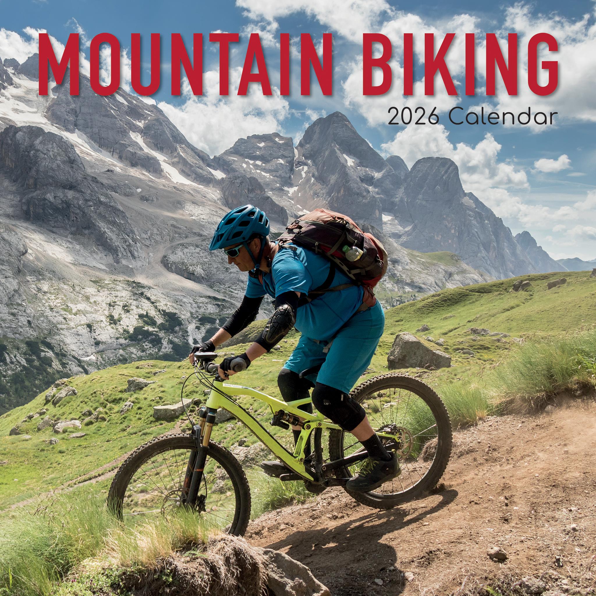Mountain Biking 2026 Wall Calendar