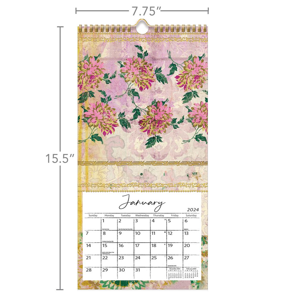 Patina Vie 2024 Slim Calendar - Online Exclusive product image