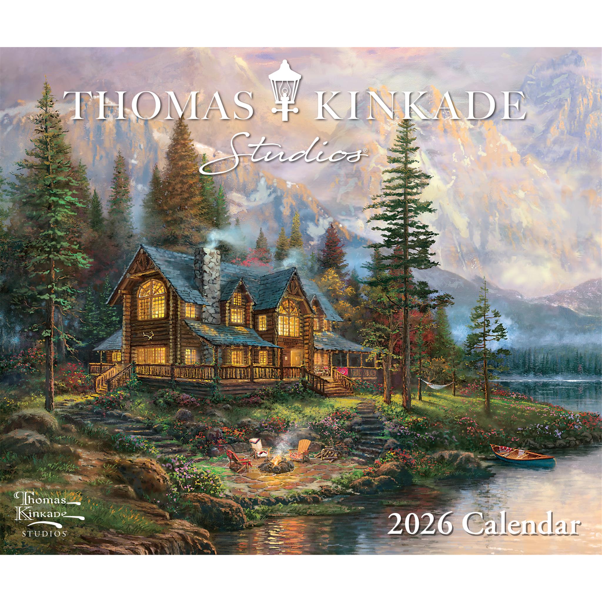 Thomas Kinkade Studios 2026 Box Calendar