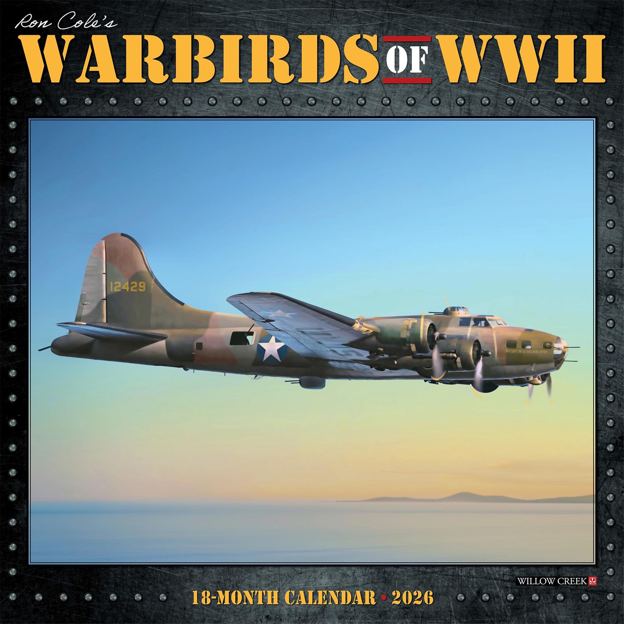 Warbirds Of WWII 2026 Wall Calendar