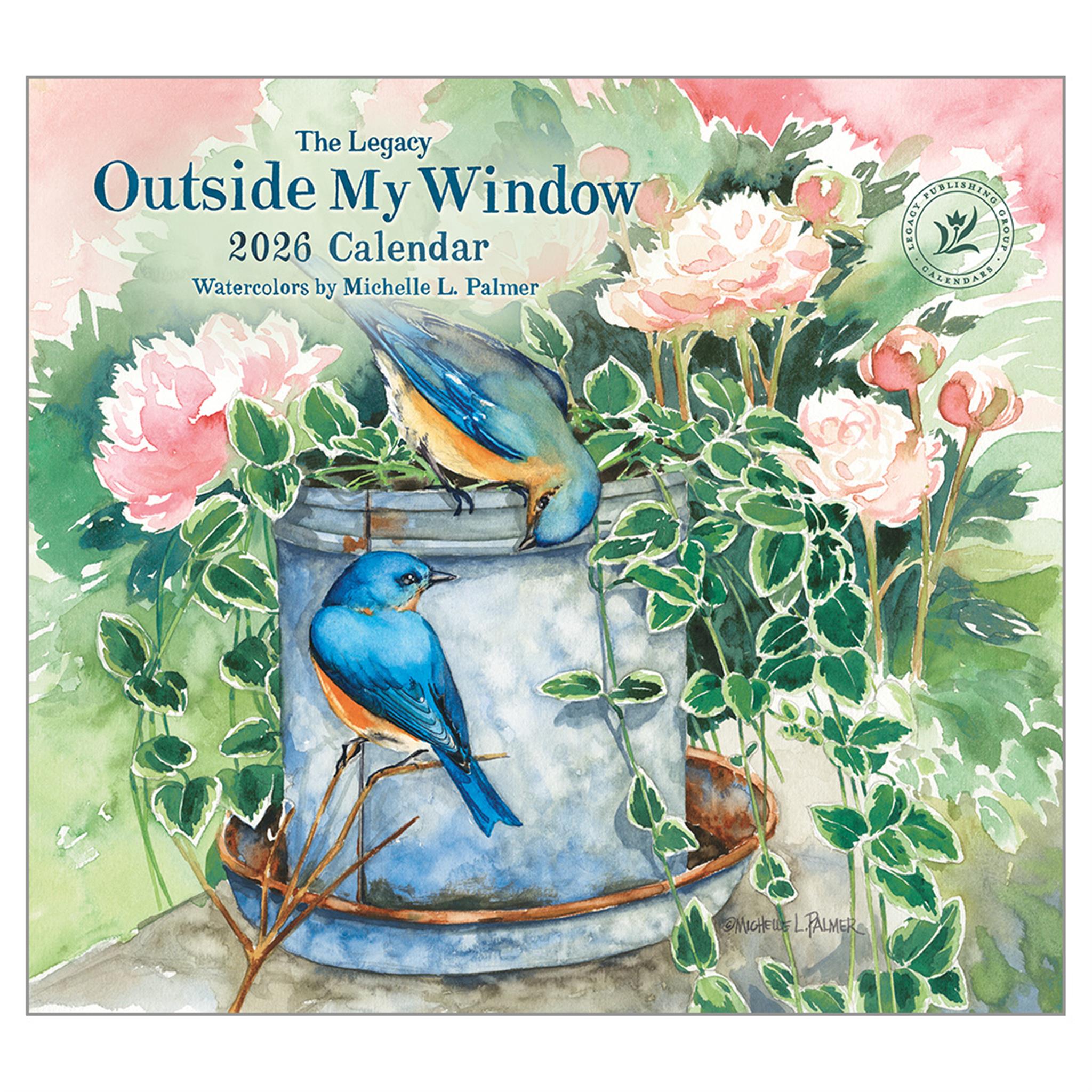 Outside My Window 2026 Deluxe Wall Calendar - Online Only