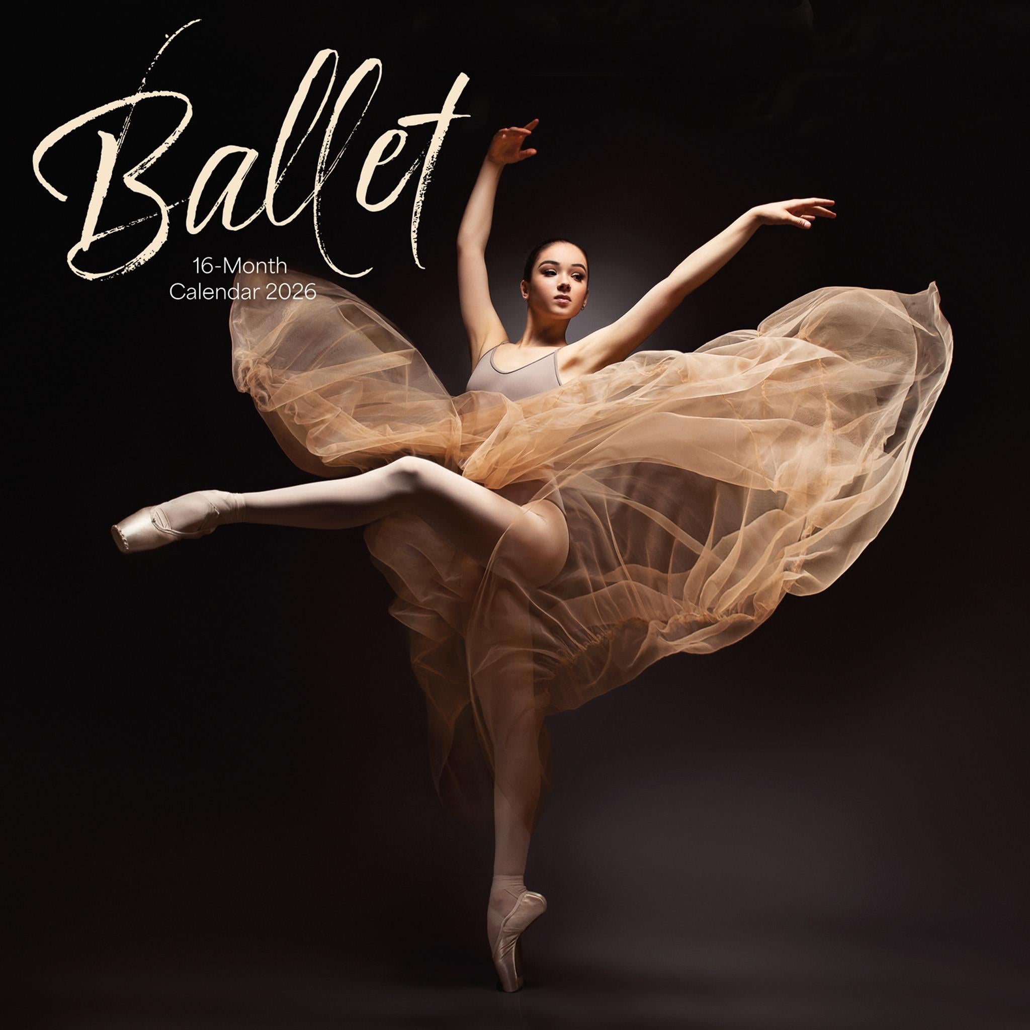 Ballet 2026 Wall Calendar
