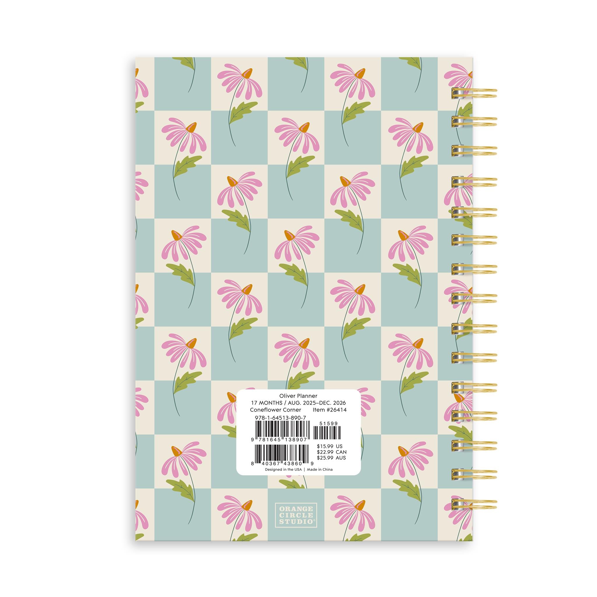 Coneflower Corner Oliver 2025-2026 Engagement Calendar