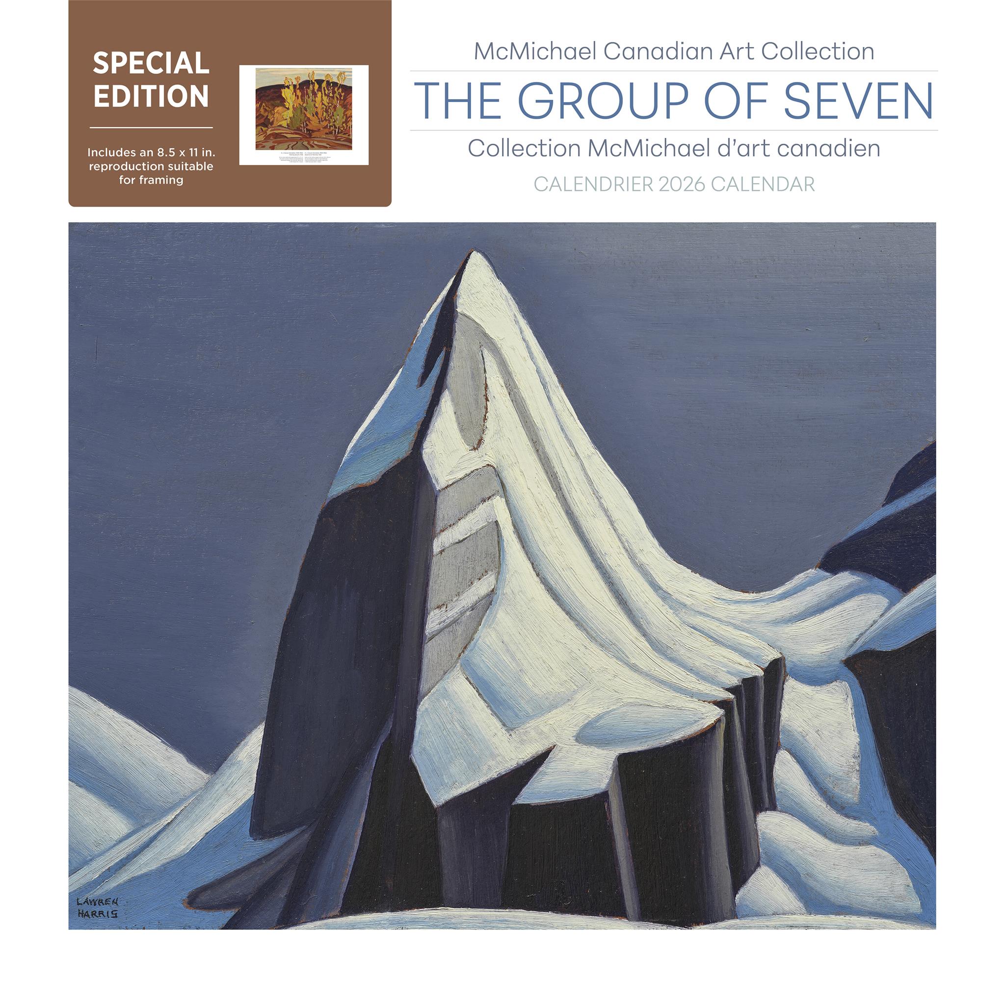 Group Of Seven 2026 Special Edition Wall Calendar with Print