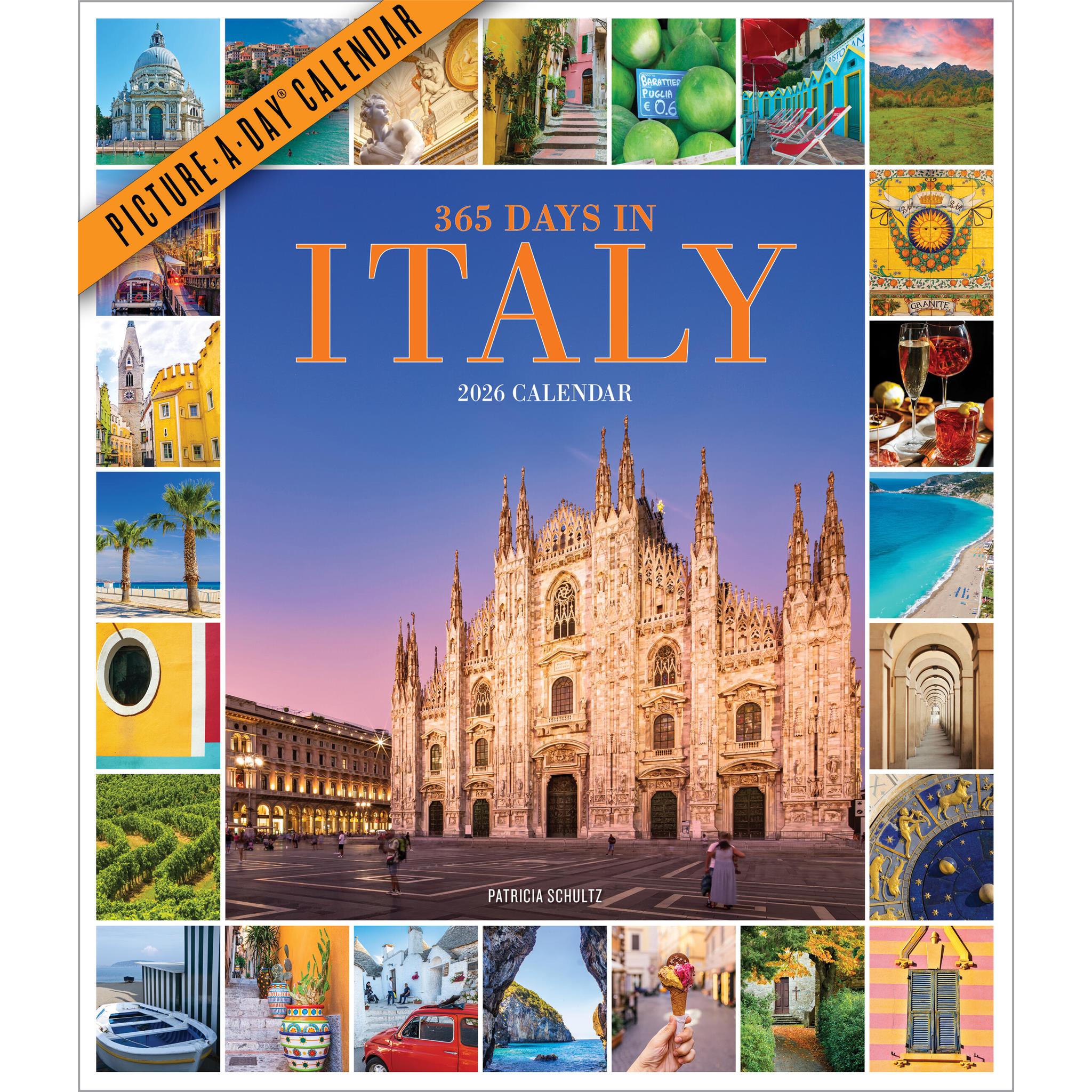 Italy 365 2026 Wall Calendar