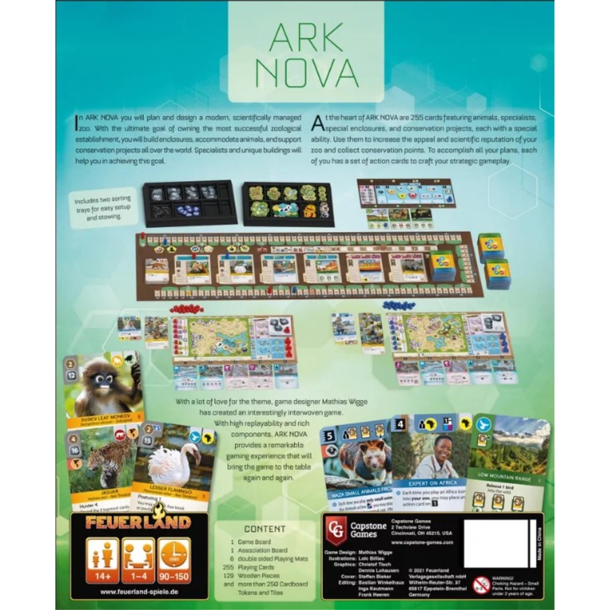 Ark Nova - Calendar Club Canada