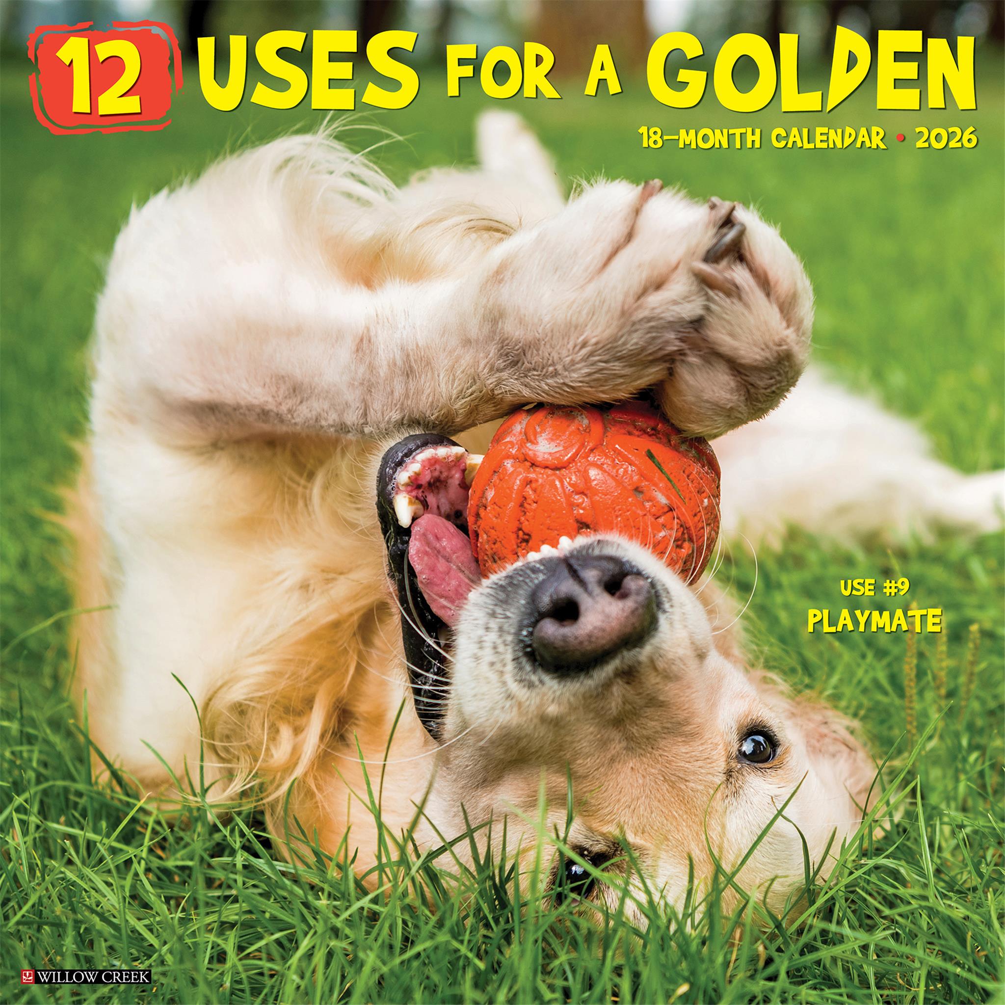 Goldens 12 Uses For 2026 Wall Calendar - Online Only