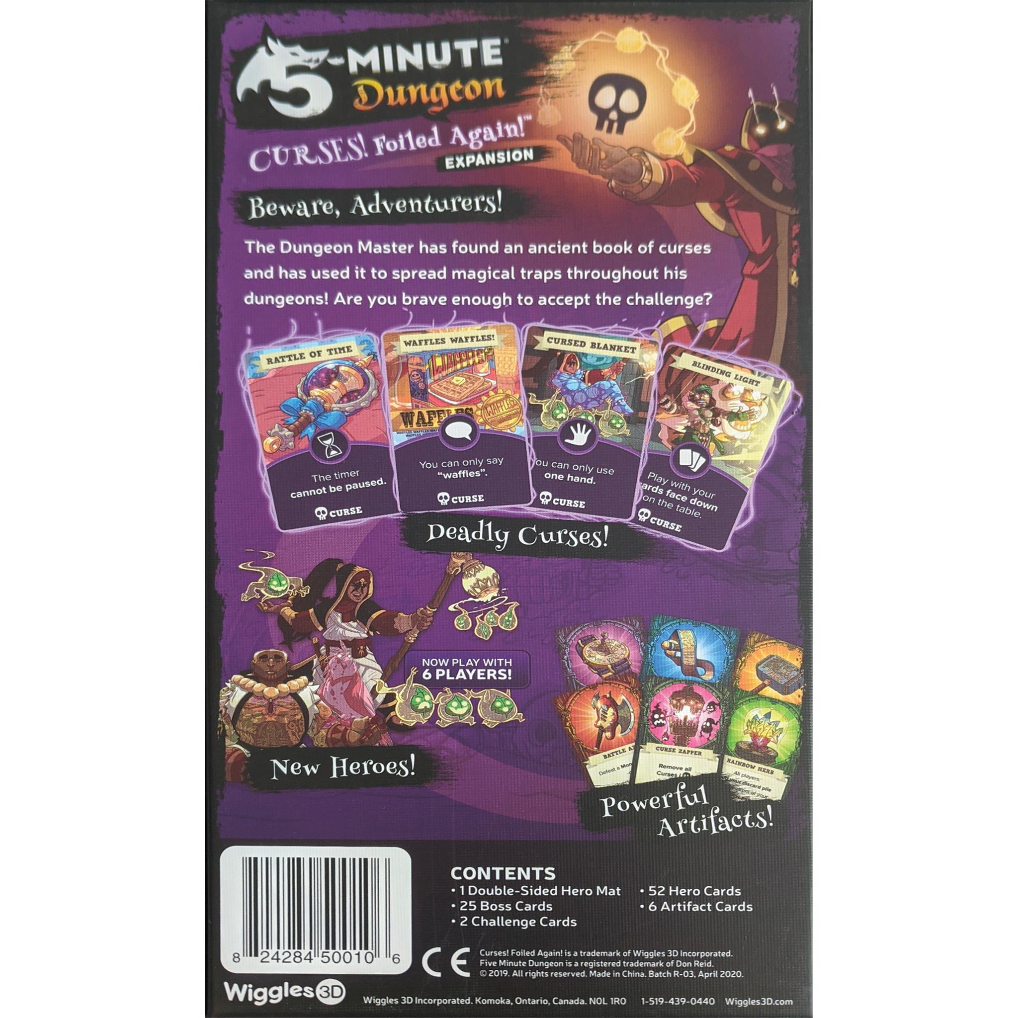 5 Minute Dungeon Curse! Foiled Again! Expansion