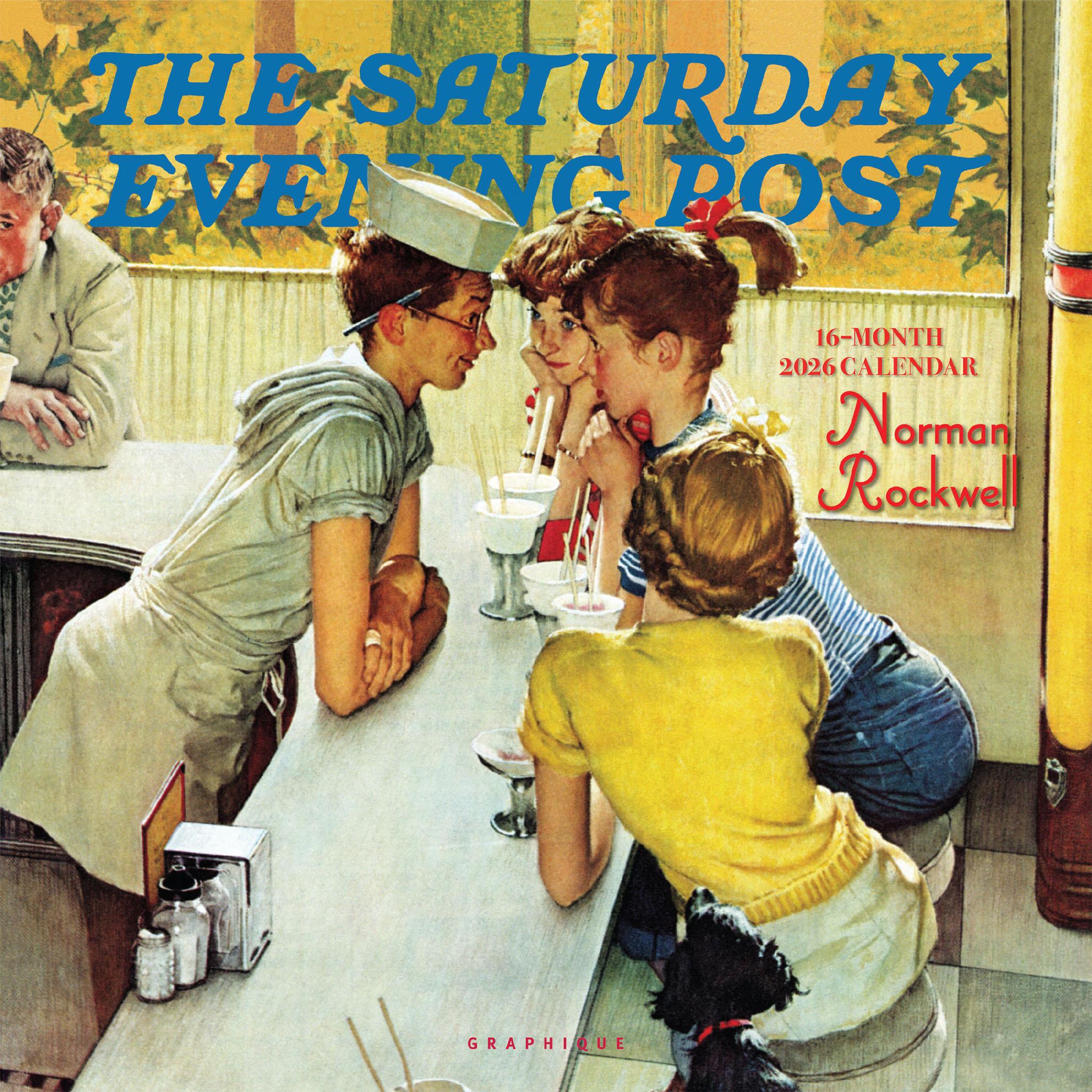 Saturday Evening Post 2026 Wall Calendar