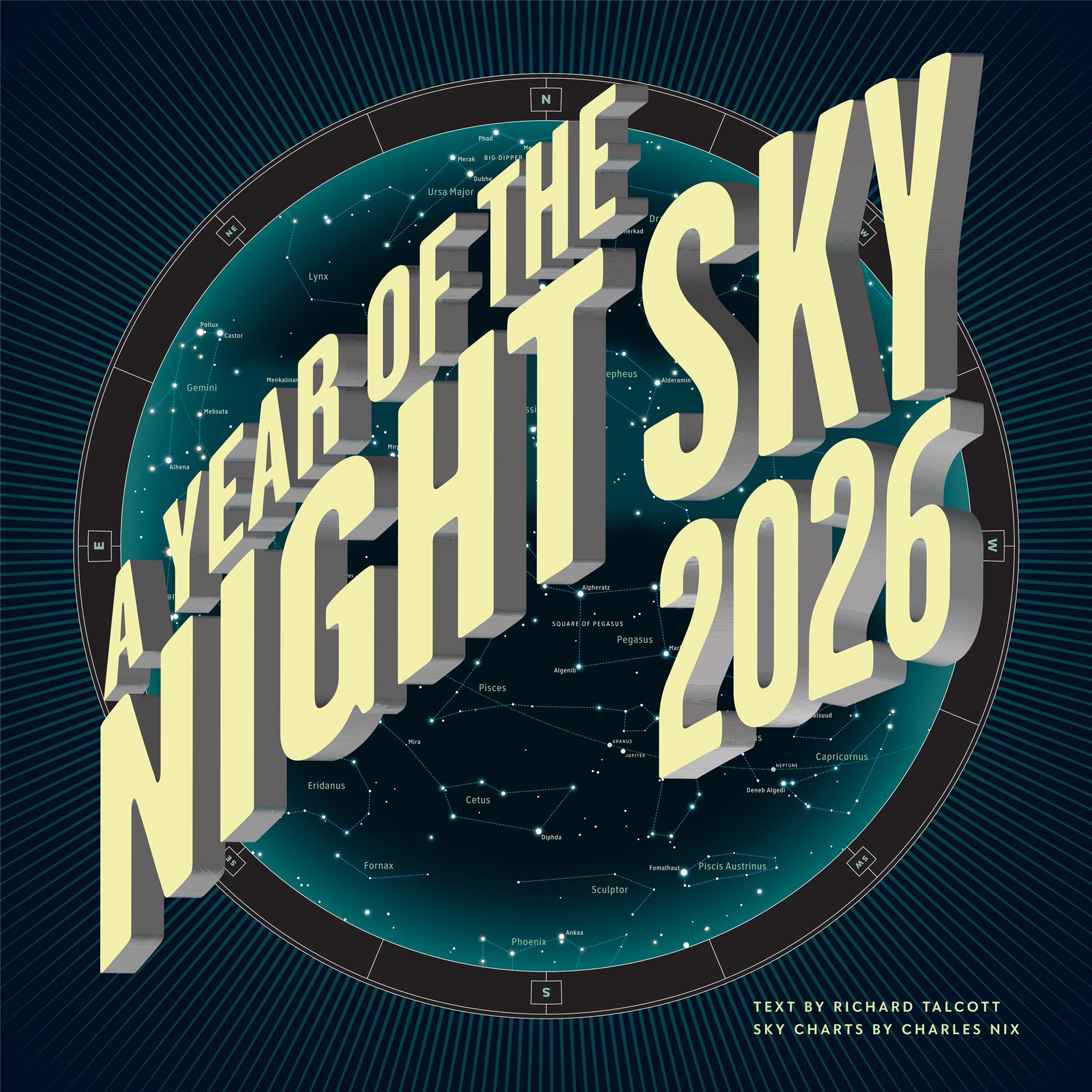 Year Of The Night Sky 2026 Wall Calendar