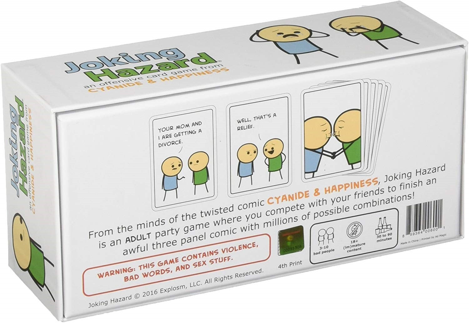 Joking Hazard - Calendar Club Canada