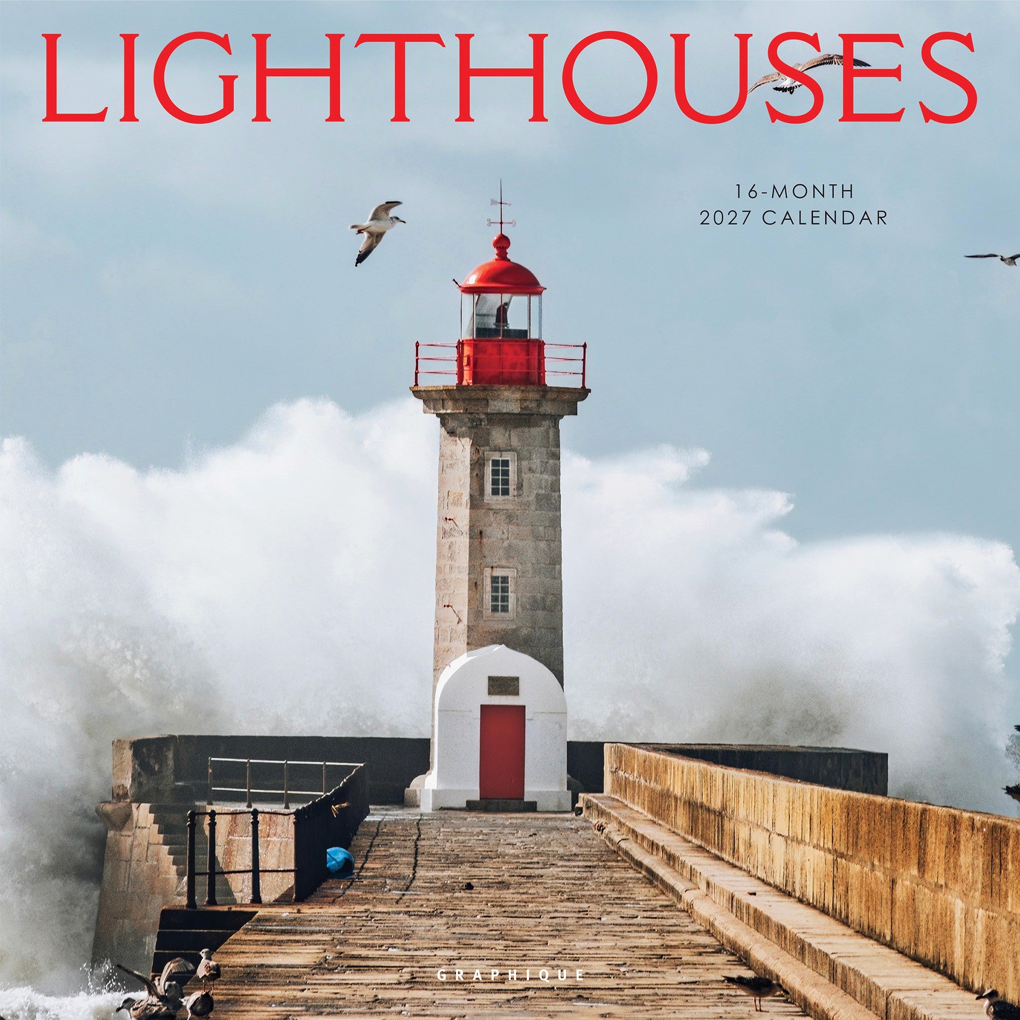 Lighthouses 2027 Wall Calendar - Online Only