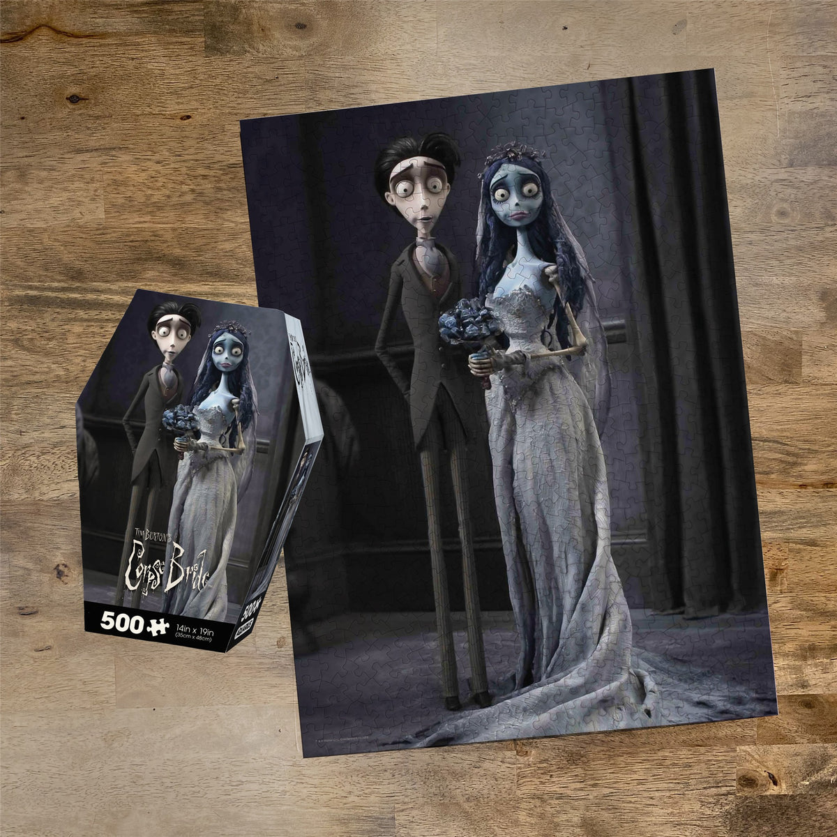 The Corpse Bride Coffin 500 Piece Puzzle