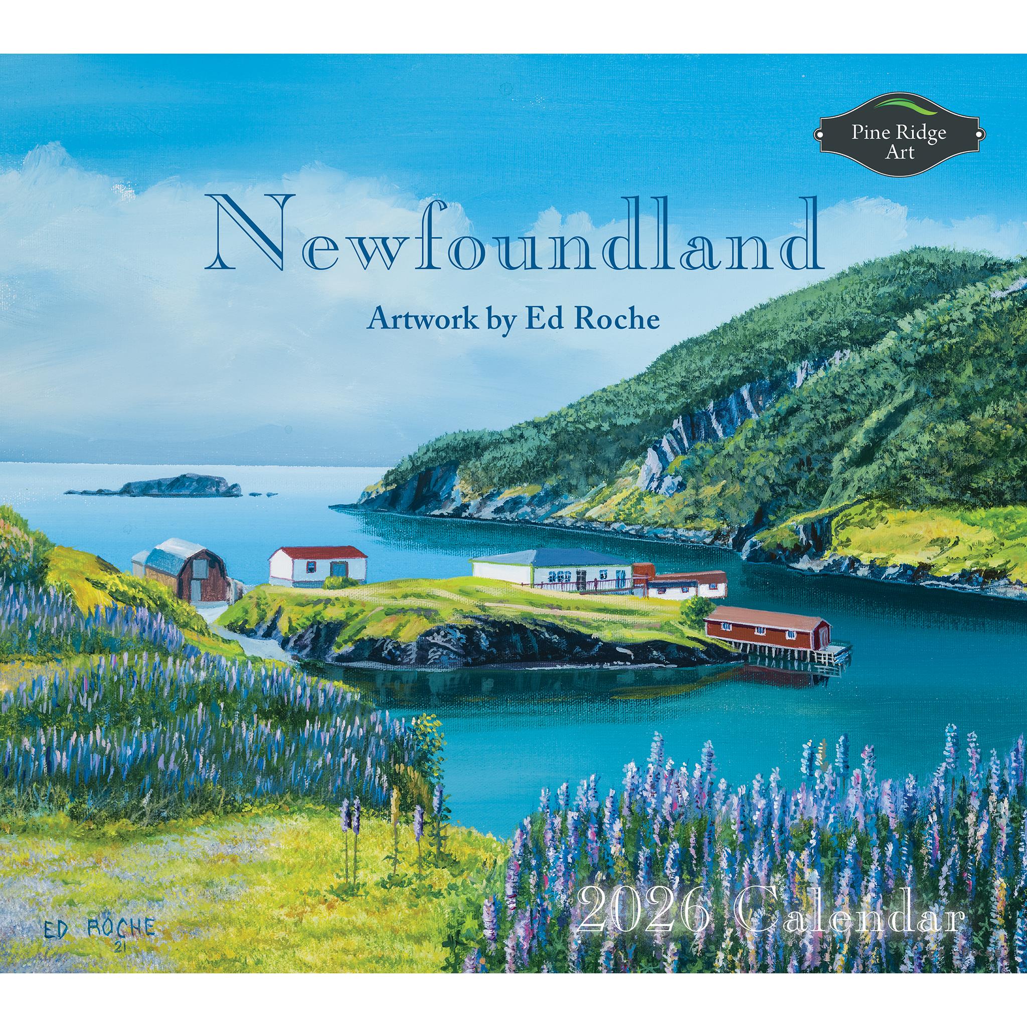 Newfoundland 2026 Wall Calendar