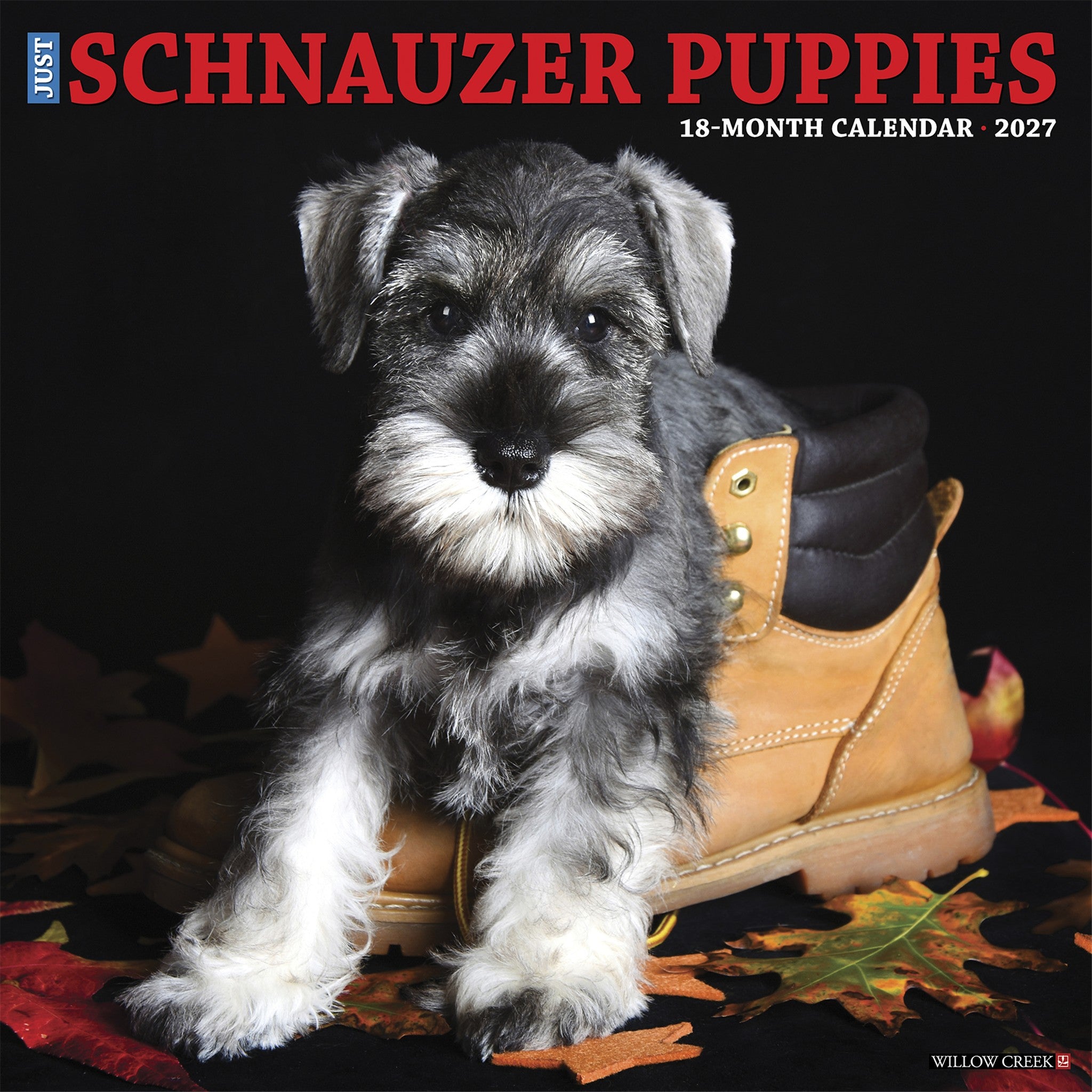 Schnauzer Puppies 2027 Wall Calendar