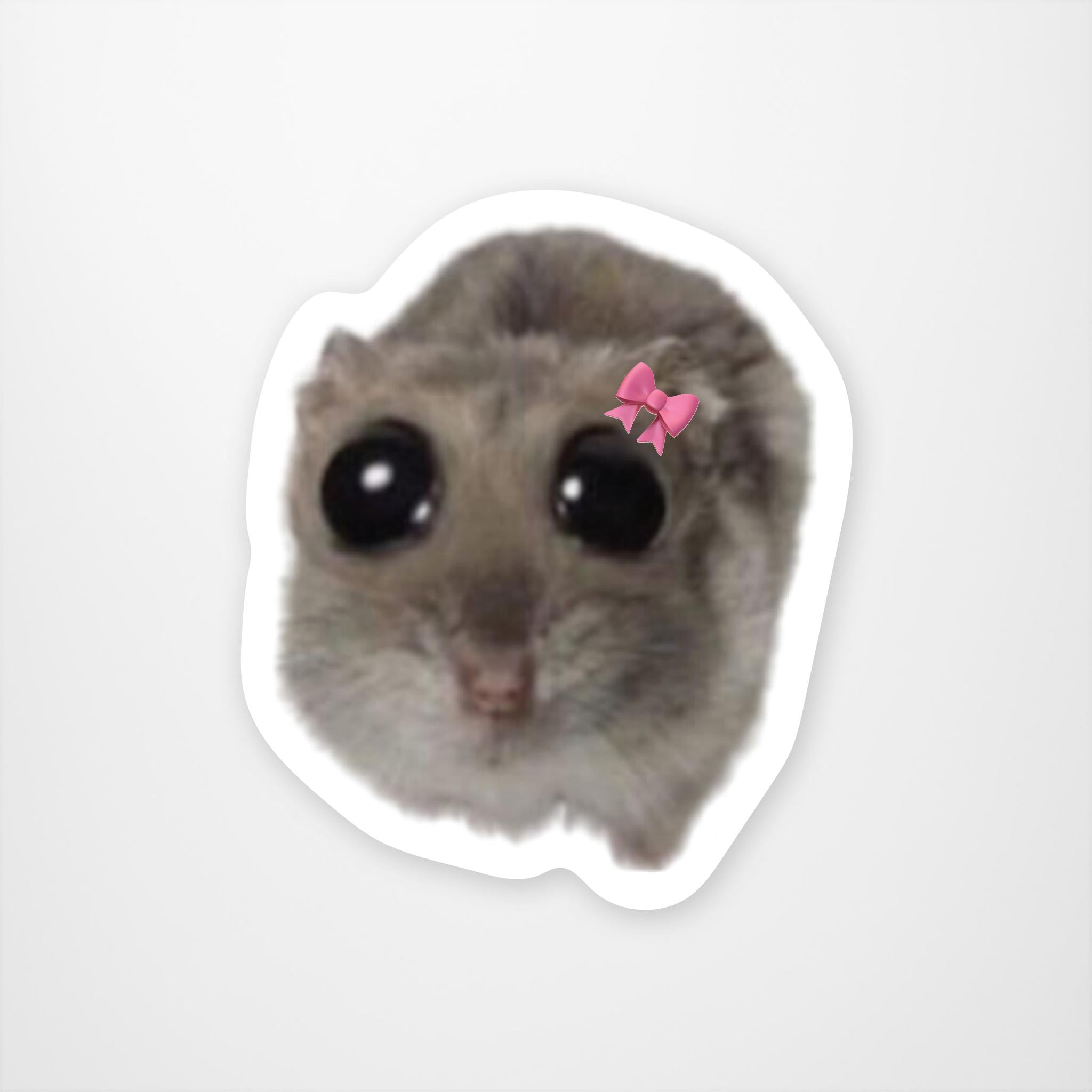 Baby Hamster Vinyl Sticker