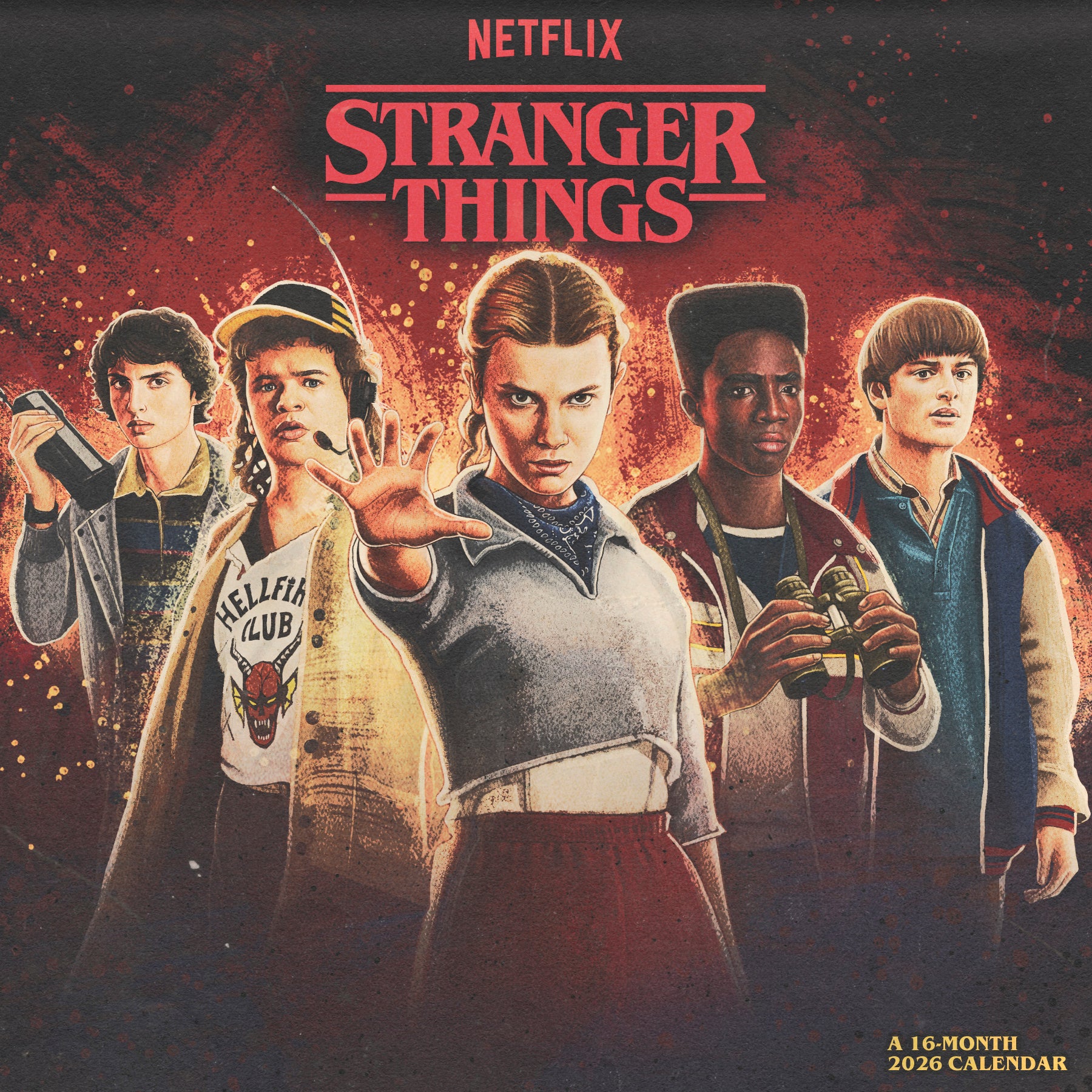 Stranger Things 2026 Mini Calendar