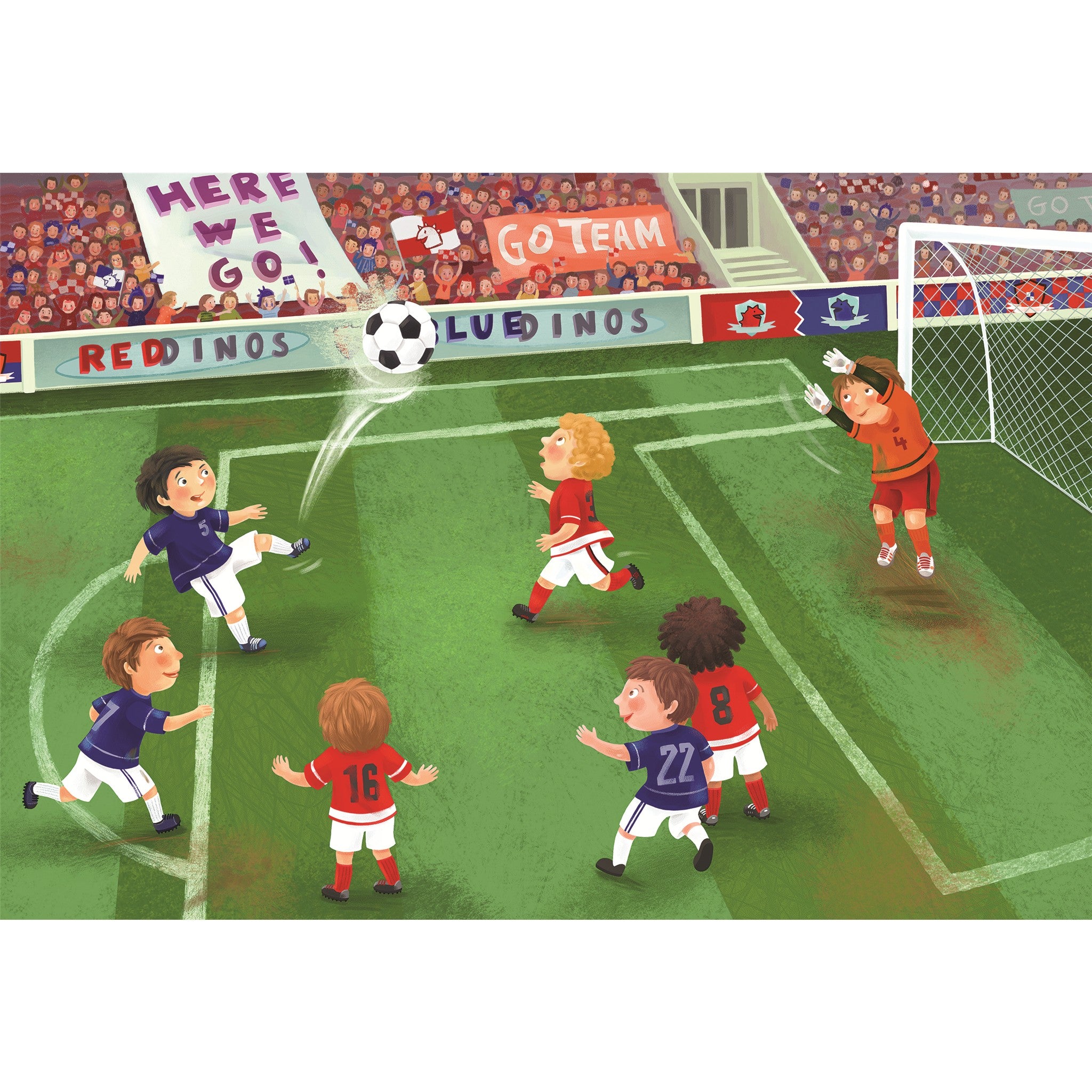 Soccer Junior League 60 Piece Puzzle