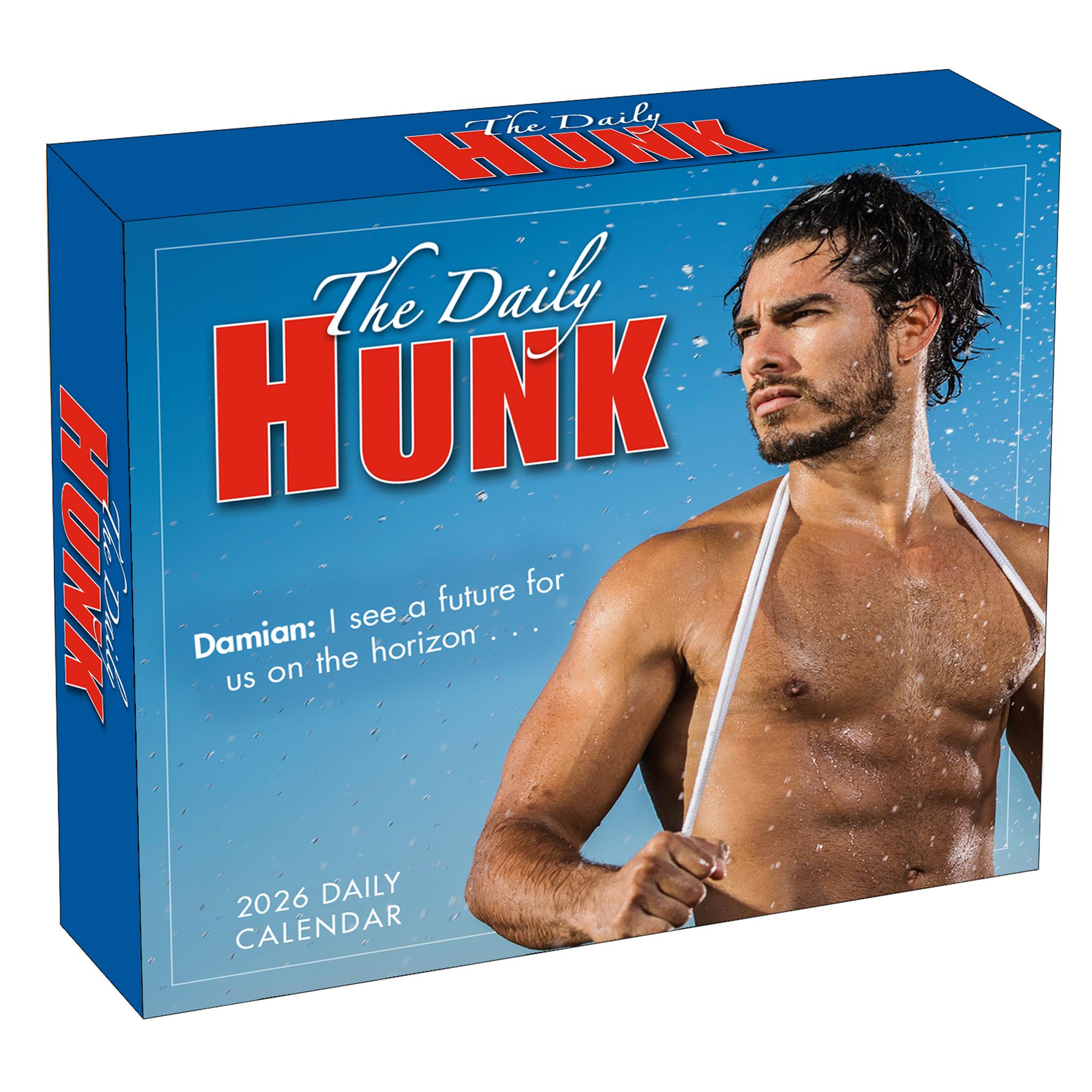 Daily Hunk 2026 Box Calendar